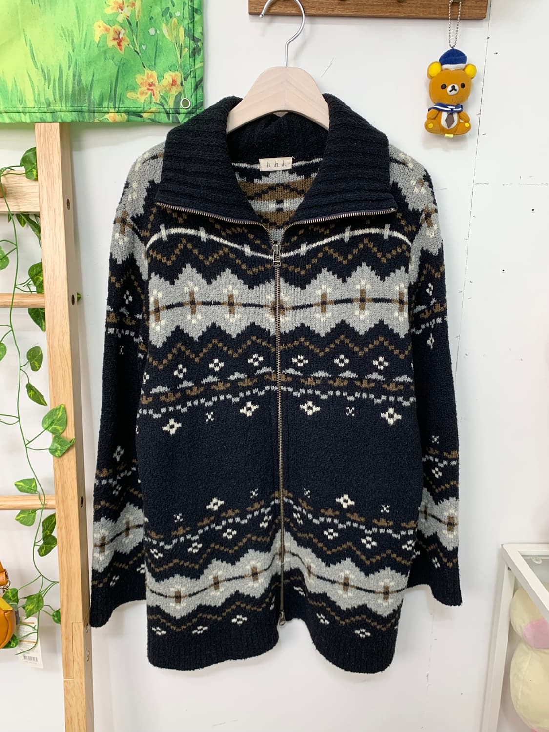 ꒰ঌ 페어아일 네이비 너드 세트 ໒꒱ 상품이미지2