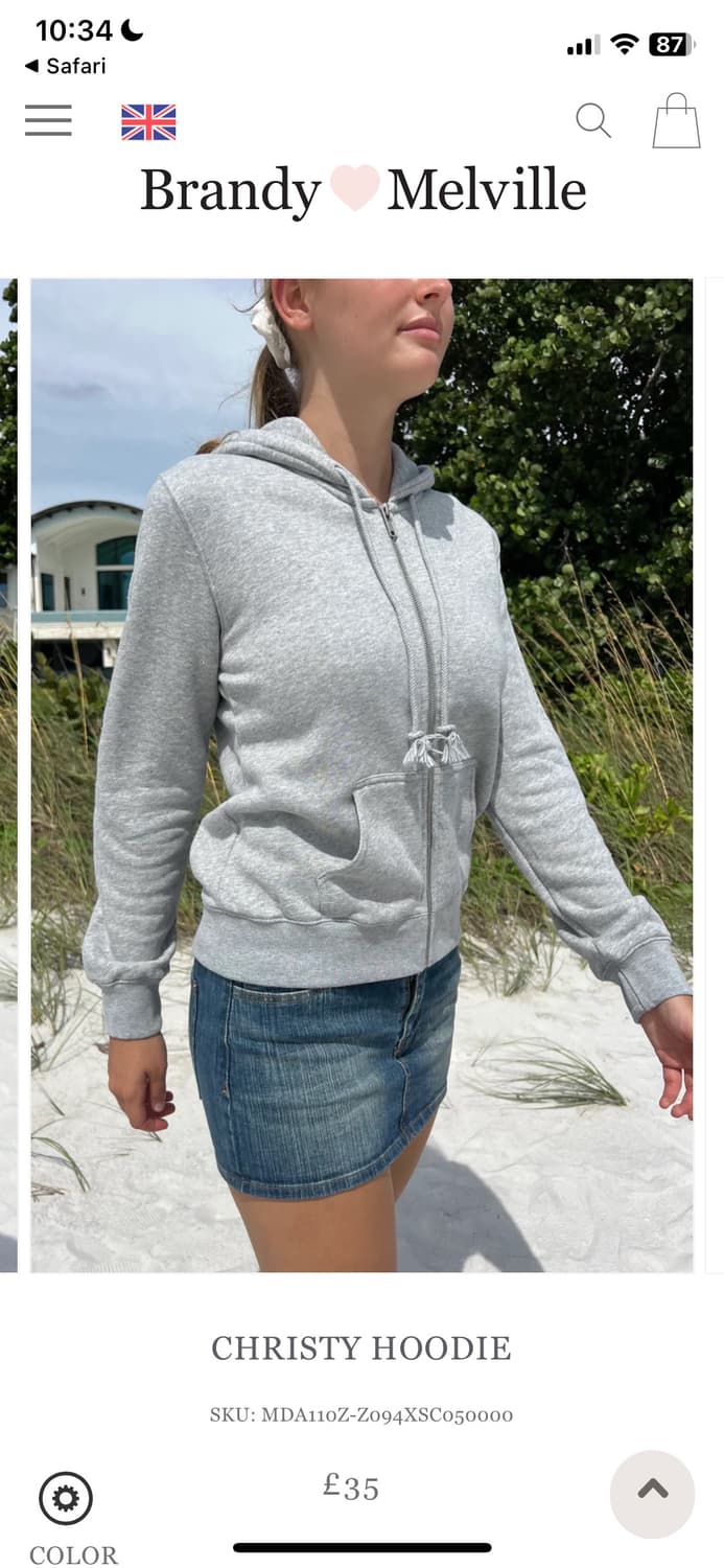 브랜디멜빌 크리스티 후드집업 Christy hoodie 상품이미지2