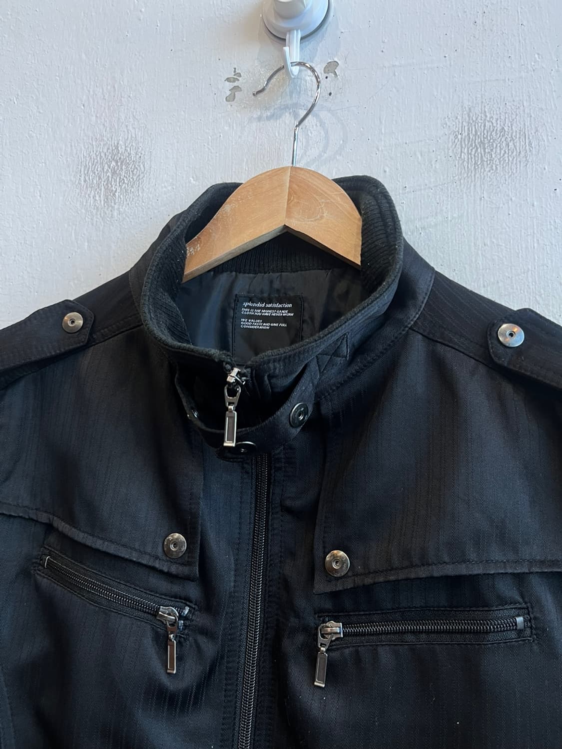 splendid satisfaction 블루종 자켓 상품이미지2