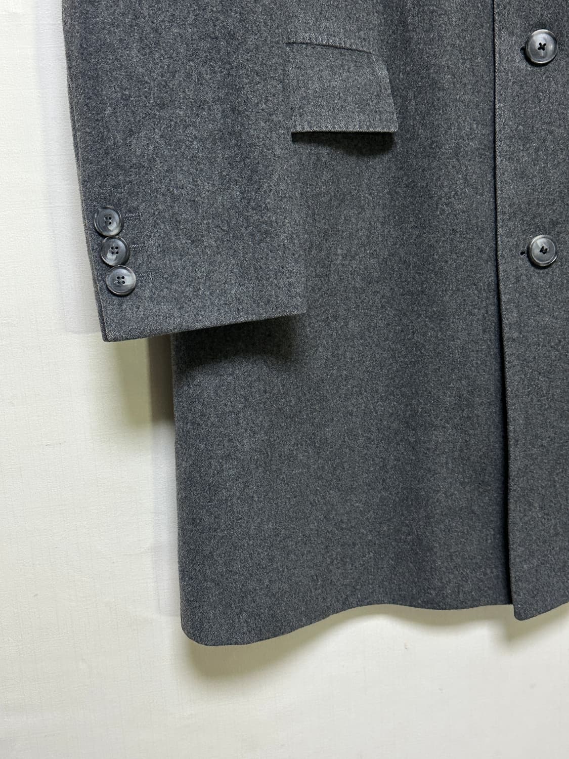 휴고보스 블랙라벨 캐시미어 블렌드 싱글코트 54/그레이 상품이미지5