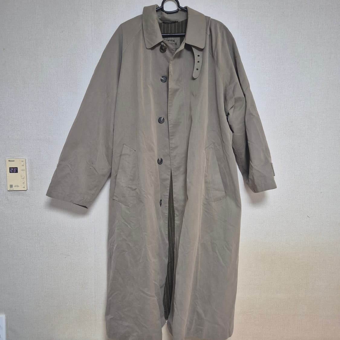 Made in Italy 트렌치 맥코트 XL 상품이미지1