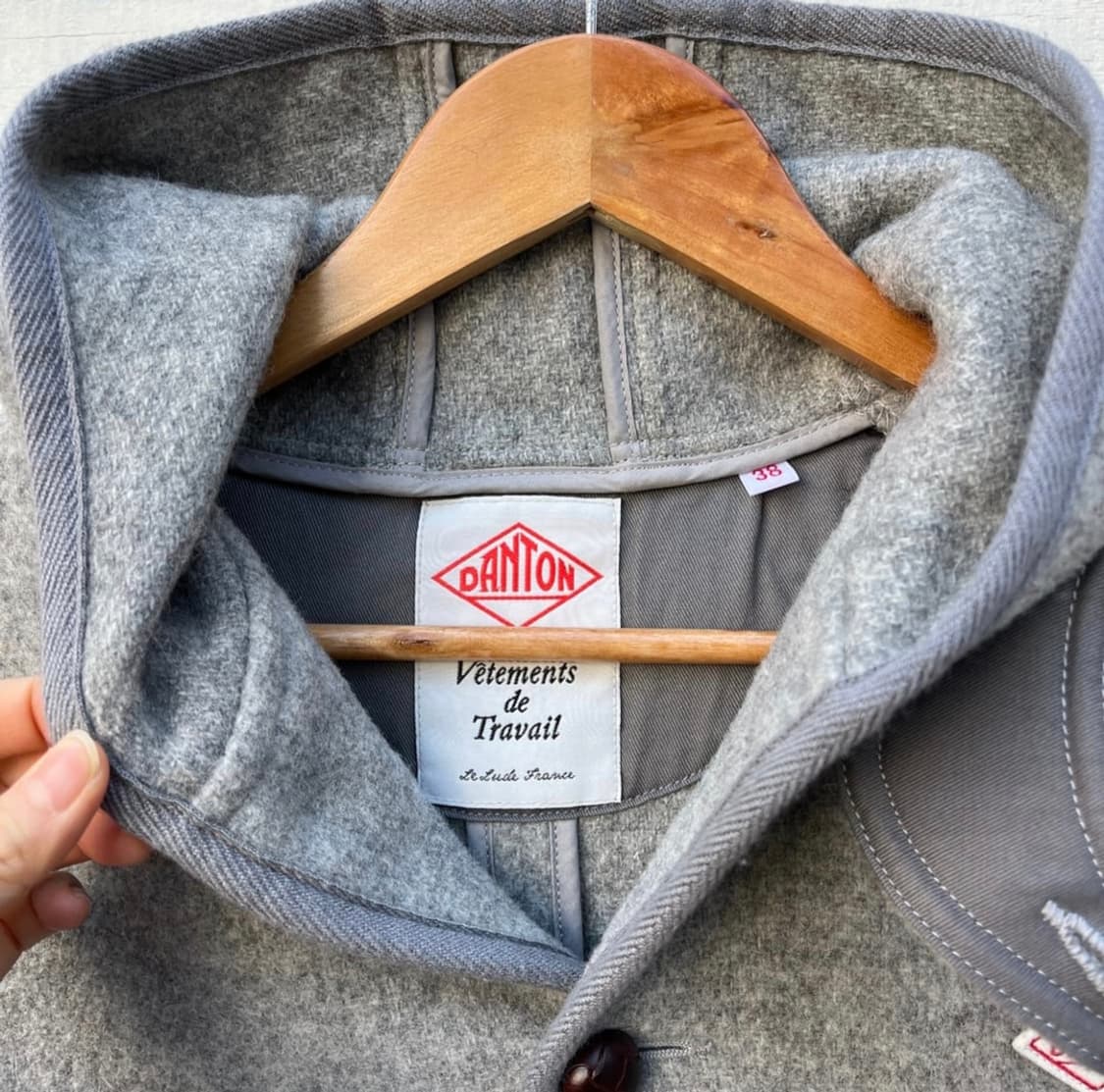 단톤 후드 코트 상품이미지4