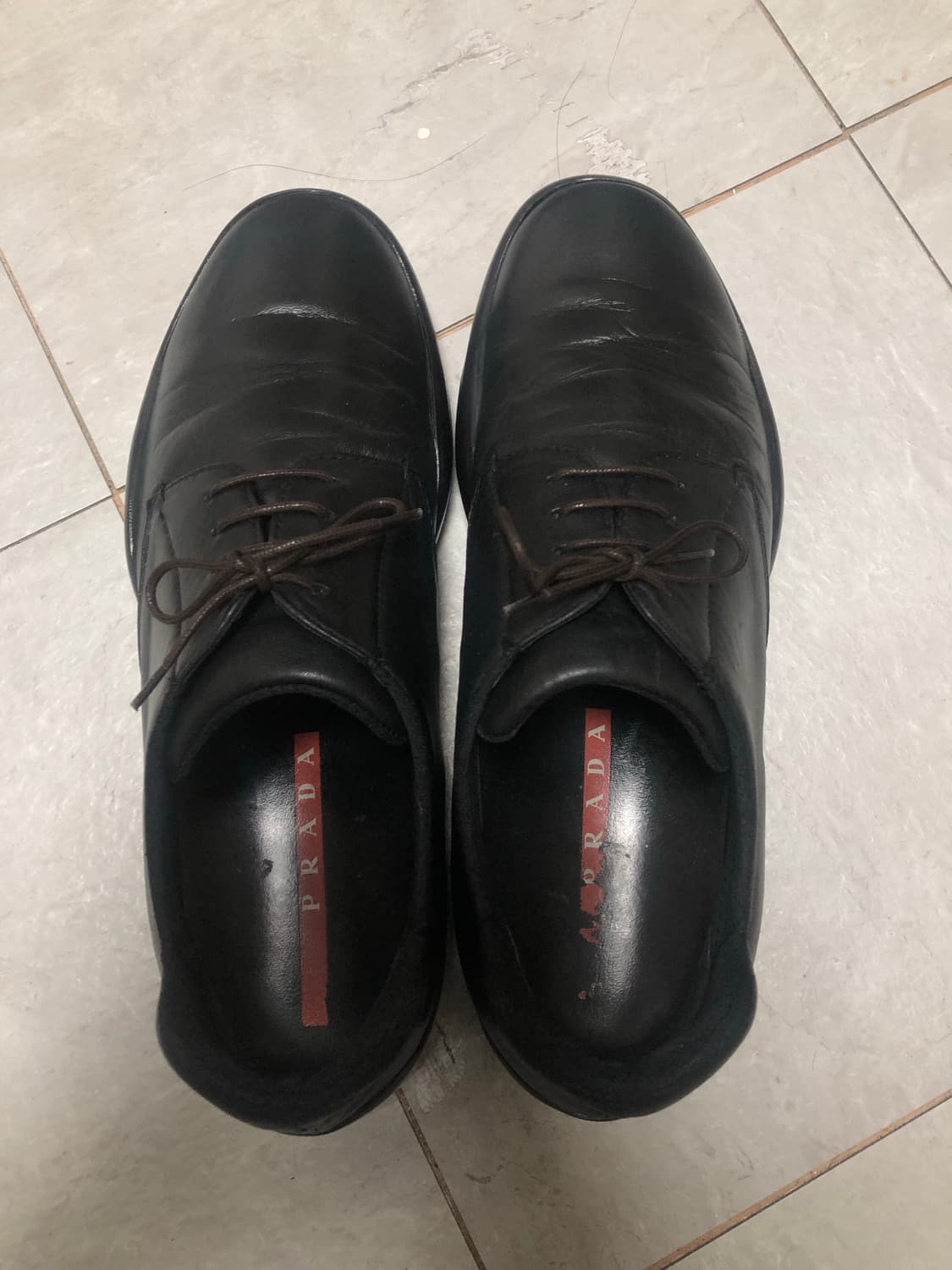 프라다 스포츠 레더 더비슈즈 7 상품이미지5