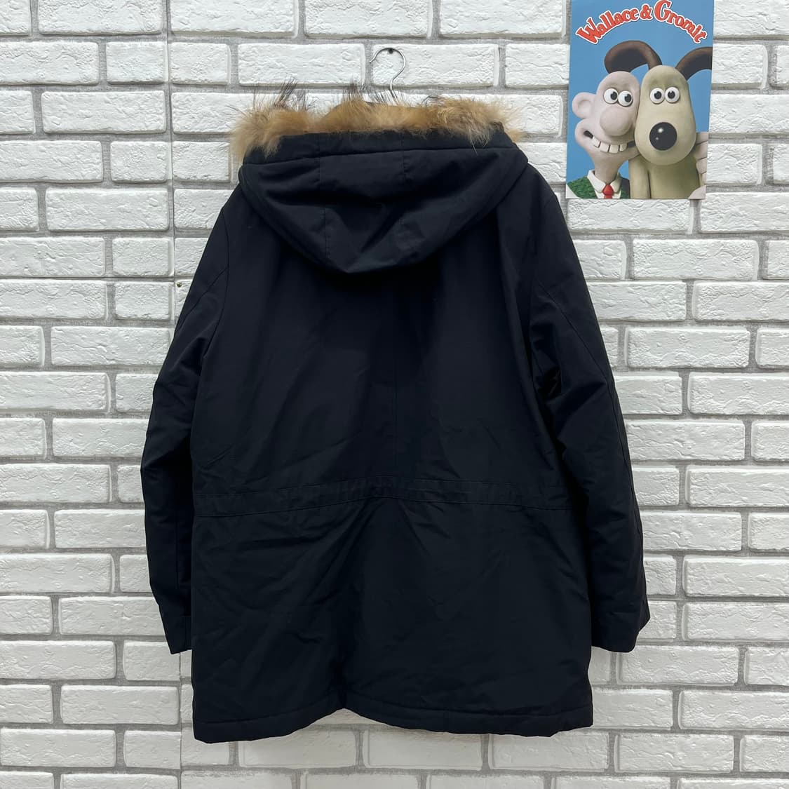 디스커버리 오리털 블랙 패딩-L 100 상품이미지5