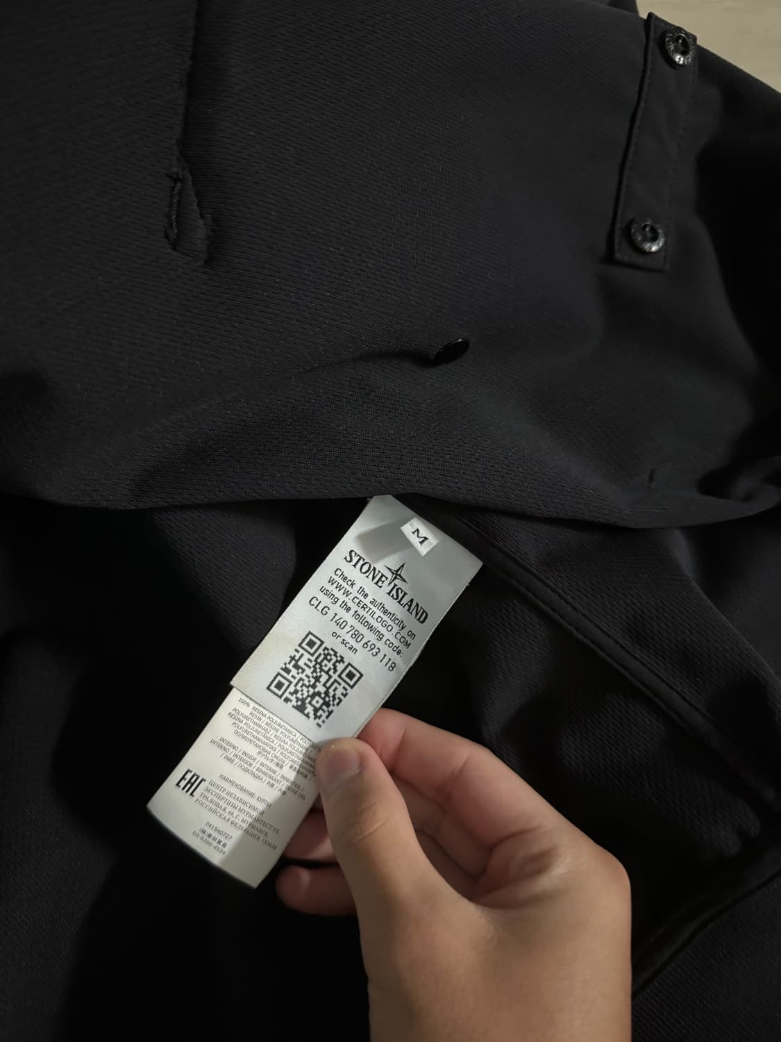 스톤아일랜드 소프트쉘 M 상태A 상품이미지3