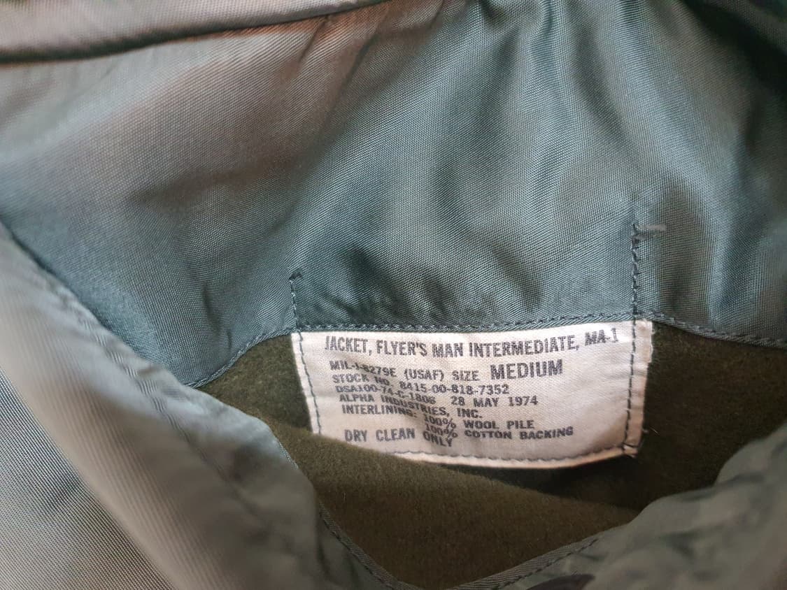 70s 알파인더스트리 오리지널 마원 Medium 상품이미지4