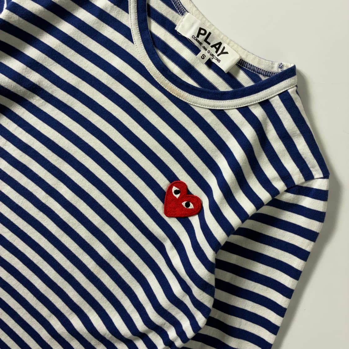 Comme des Garcons  꼼데가르송 하트와펜 스트라이프 롱슬리브 상품이미지3