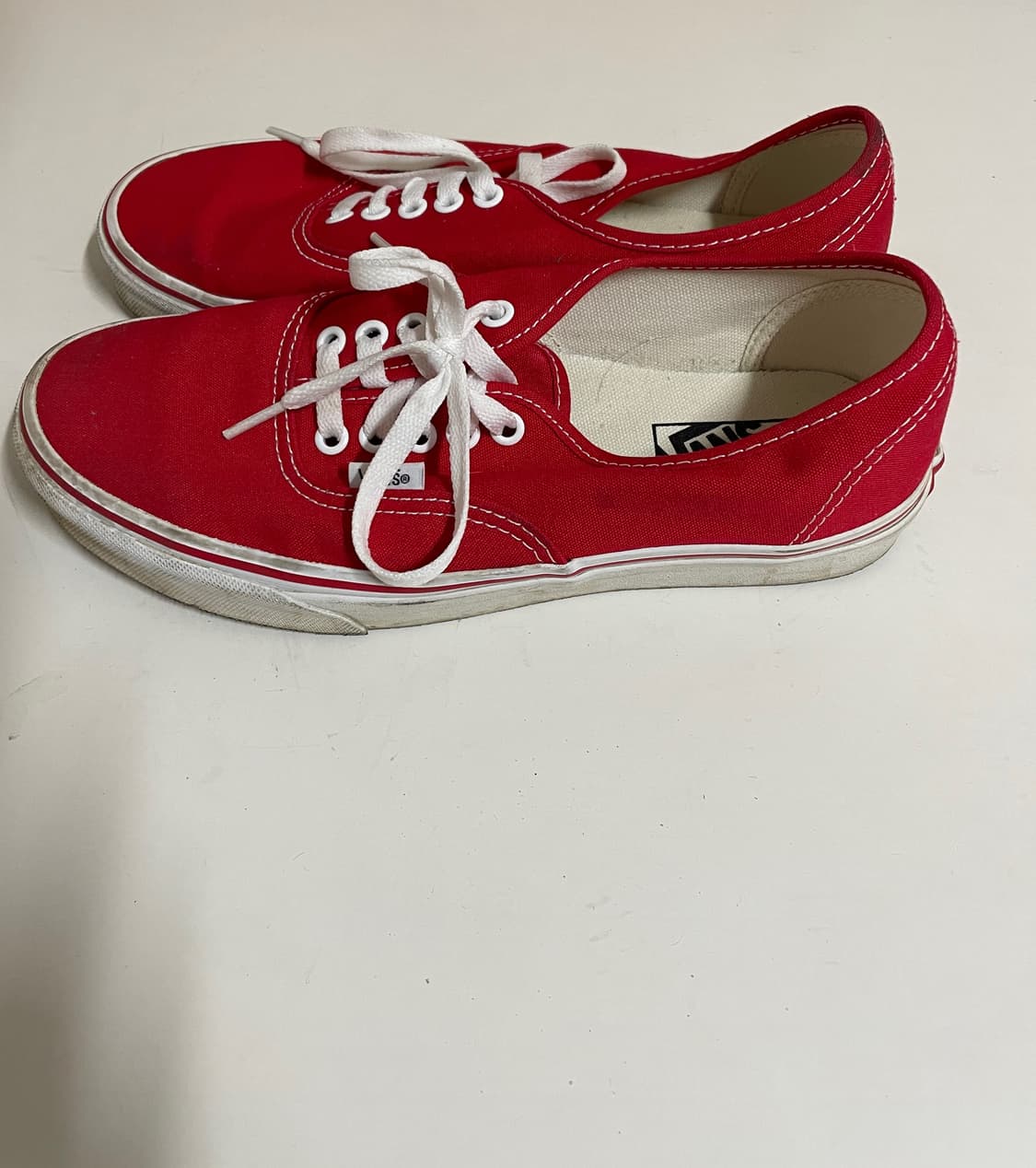 반스 어센틱 레드 스니커즈 (255) 상품이미지2