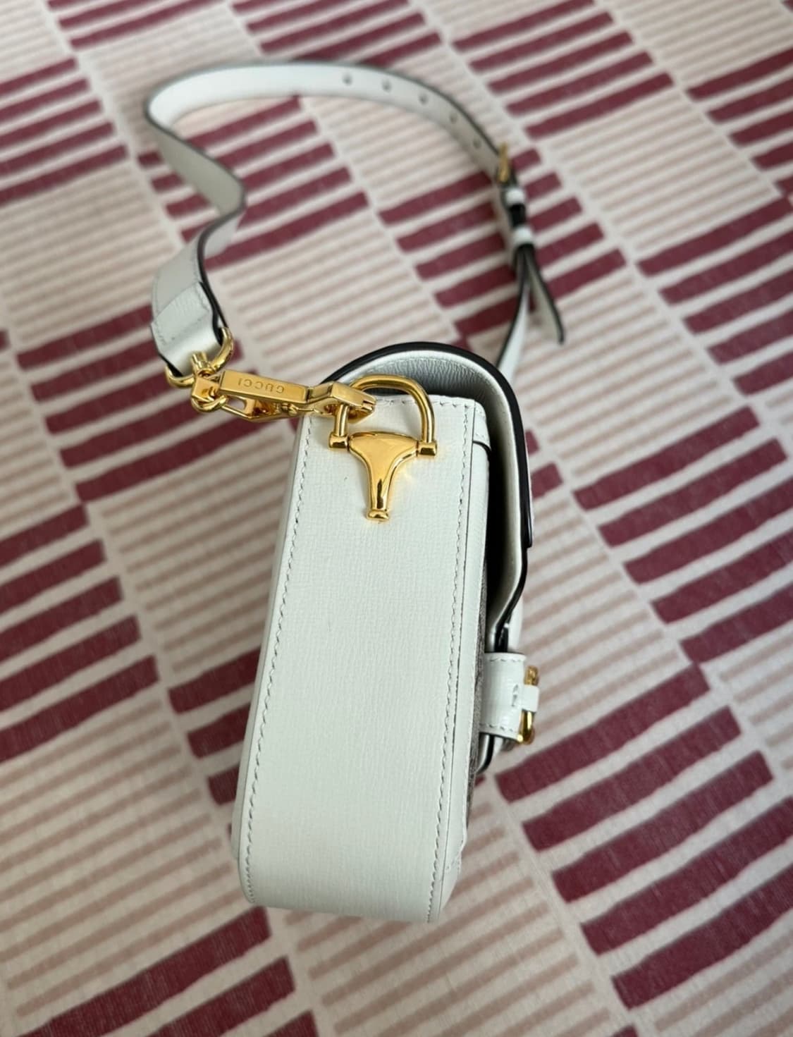 구찌 홀스빗 1955 미니 화이트 상품이미지3