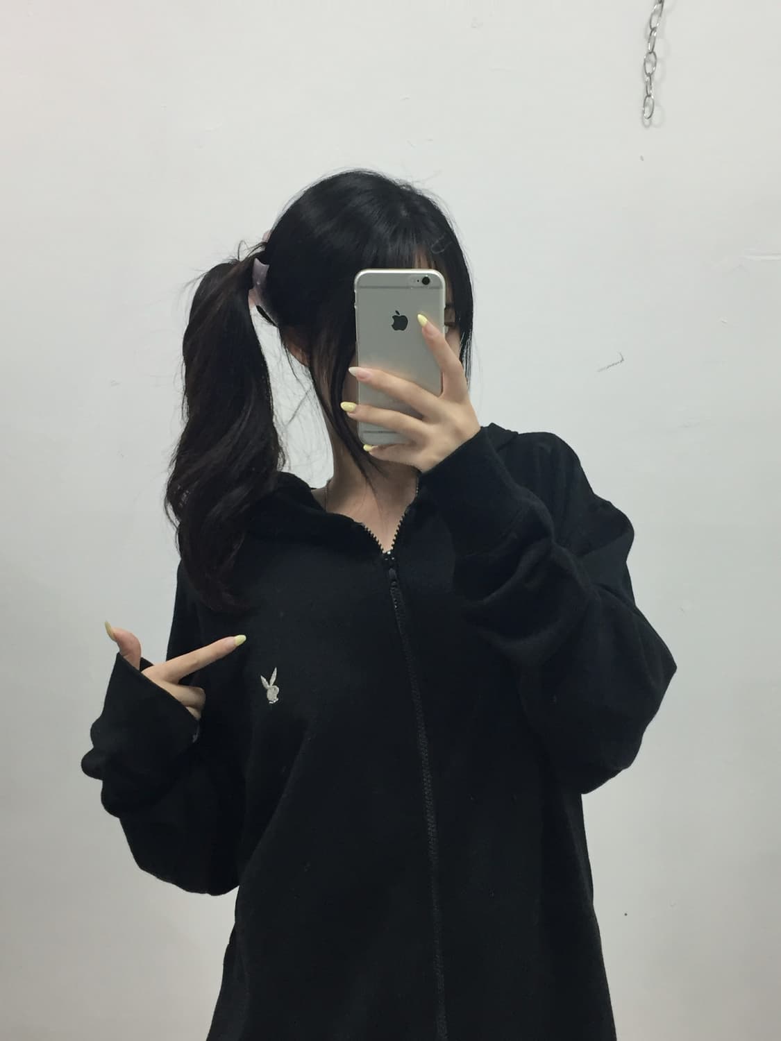 [PLAY BOY] 플레이보이 갸루 아방핏 후드집업 상품이미지3