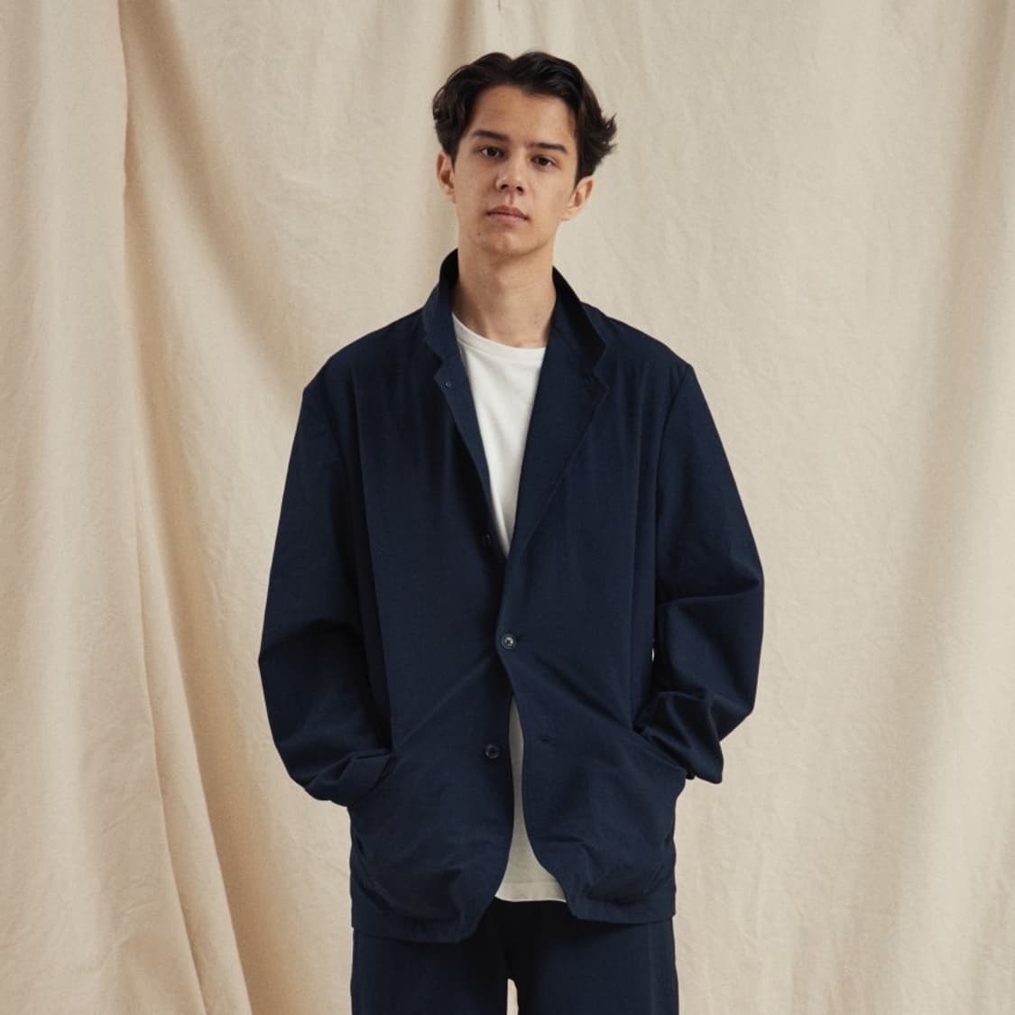 나나미카 치노 셋업 네이비 M/30 상품이미지1