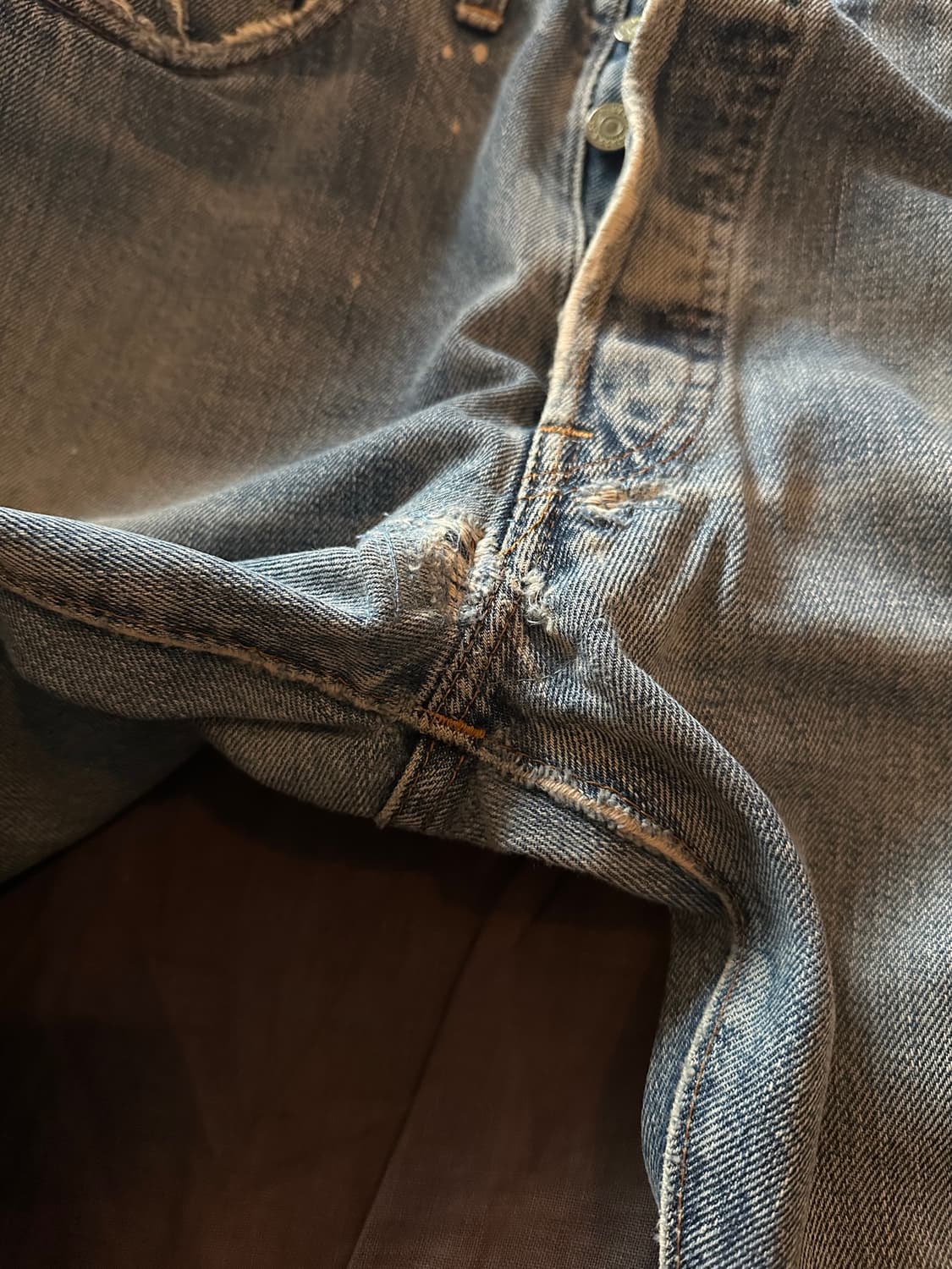 70s Levis 501 66전기 Selvedge Denim Pants 상품이미지9