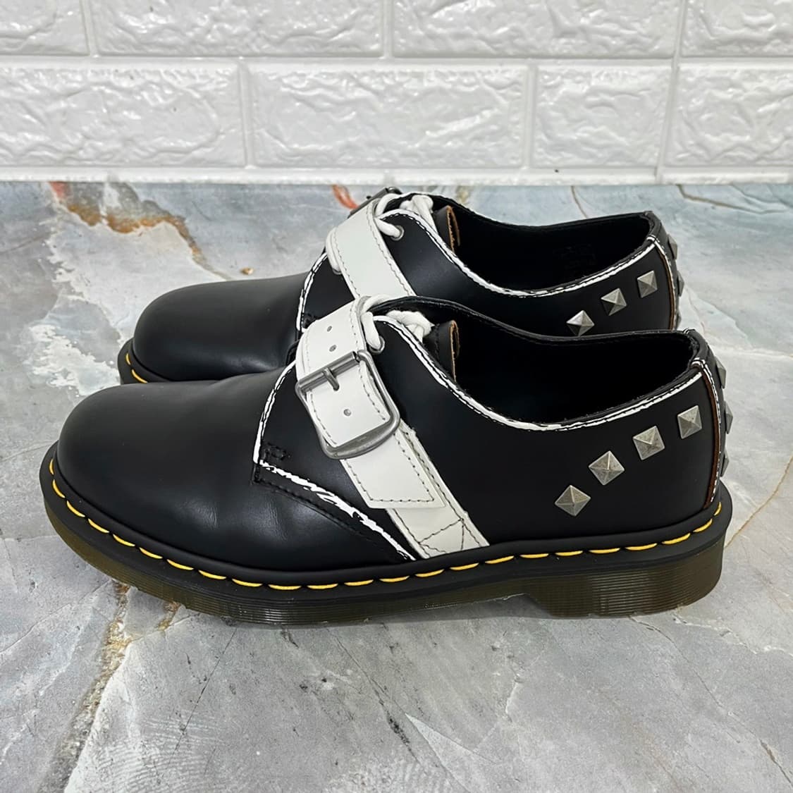 닥터마틴 1461 잠벨로 스터드 블랙 260 UK7 상품이미지3