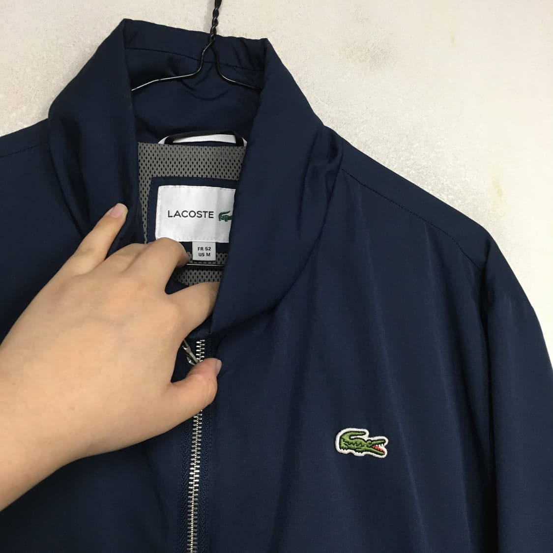 라코스테 남성 블루종 자켓 M 상품이미지2