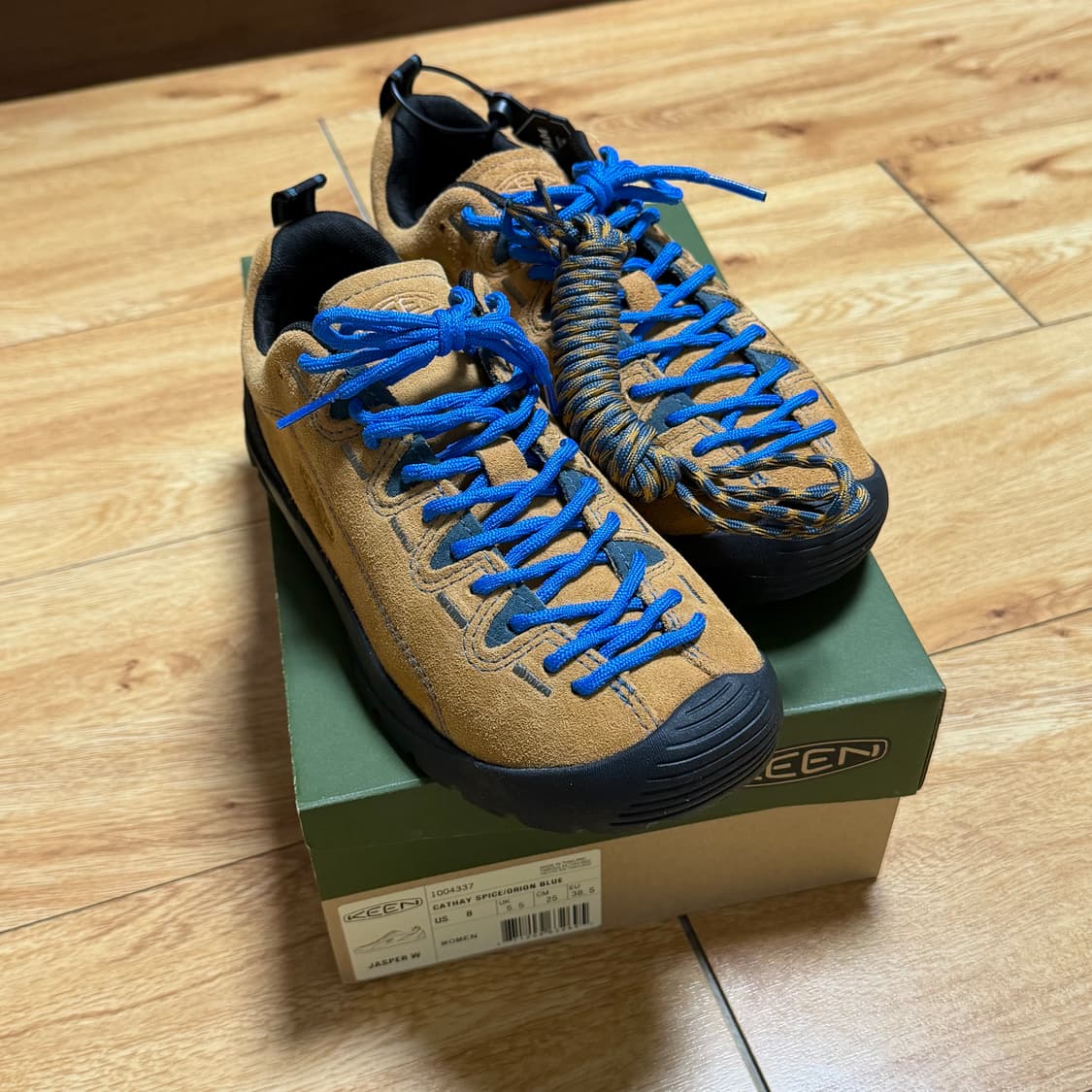 킨(KEEN) 재스퍼 스웨이드 카멜 250 상품이미지2