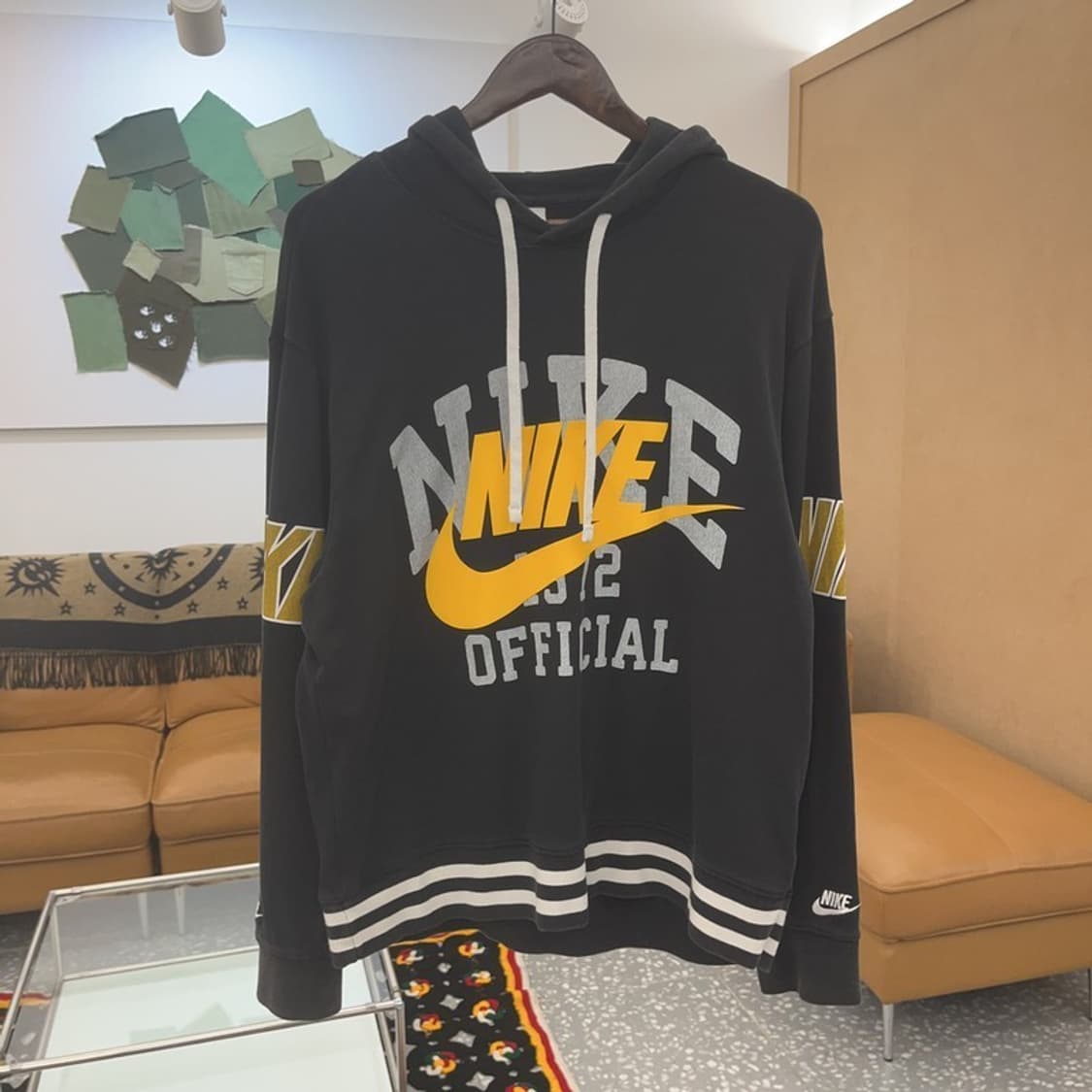 나이키 1972 올드스쿨 빈티지 로고프린팅 후드티 100 C06460 상품이미지3