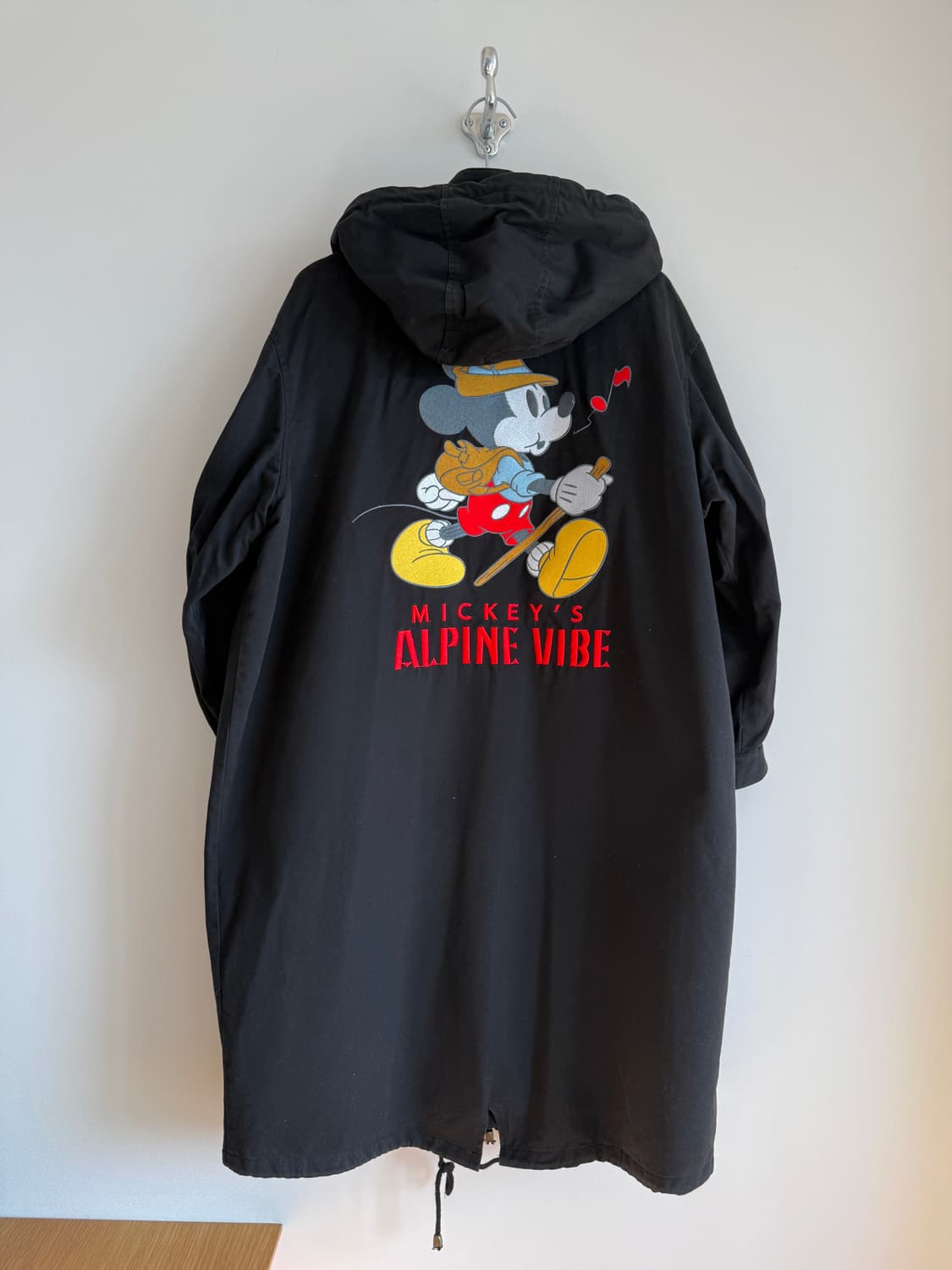 디즈니(Disney) 미키 피쉬테일 파카 야상(등판 미키 자수) 상품이미지4