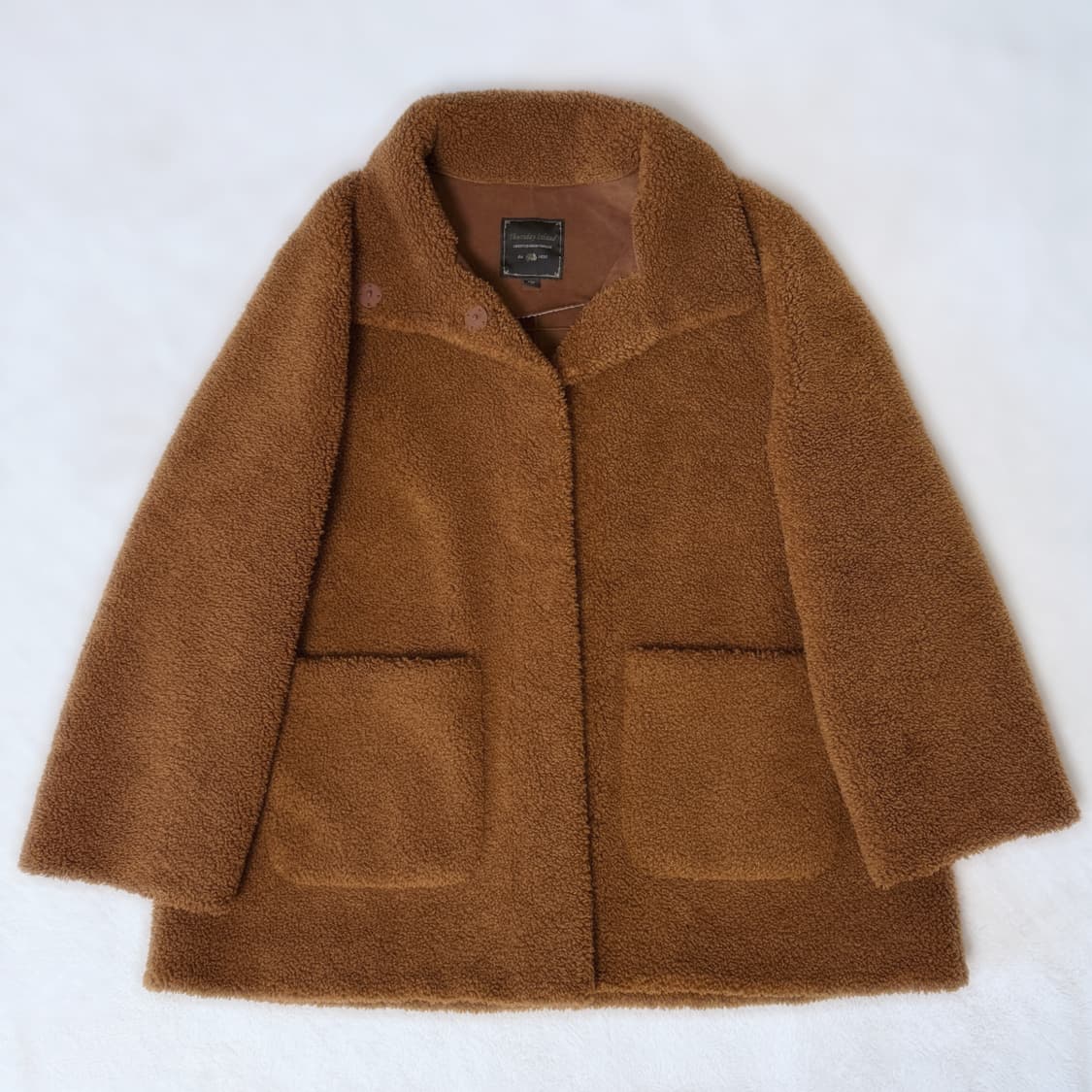 Thursday Island 써스데이아일랜드 테디베어 코트 상품이미지1