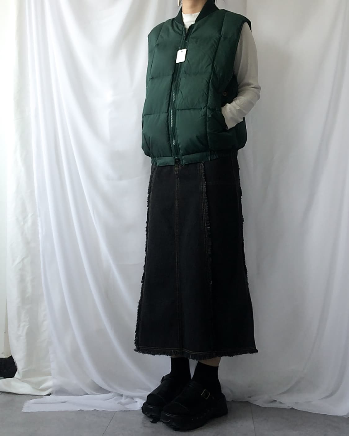 Quilting vest 상품이미지4