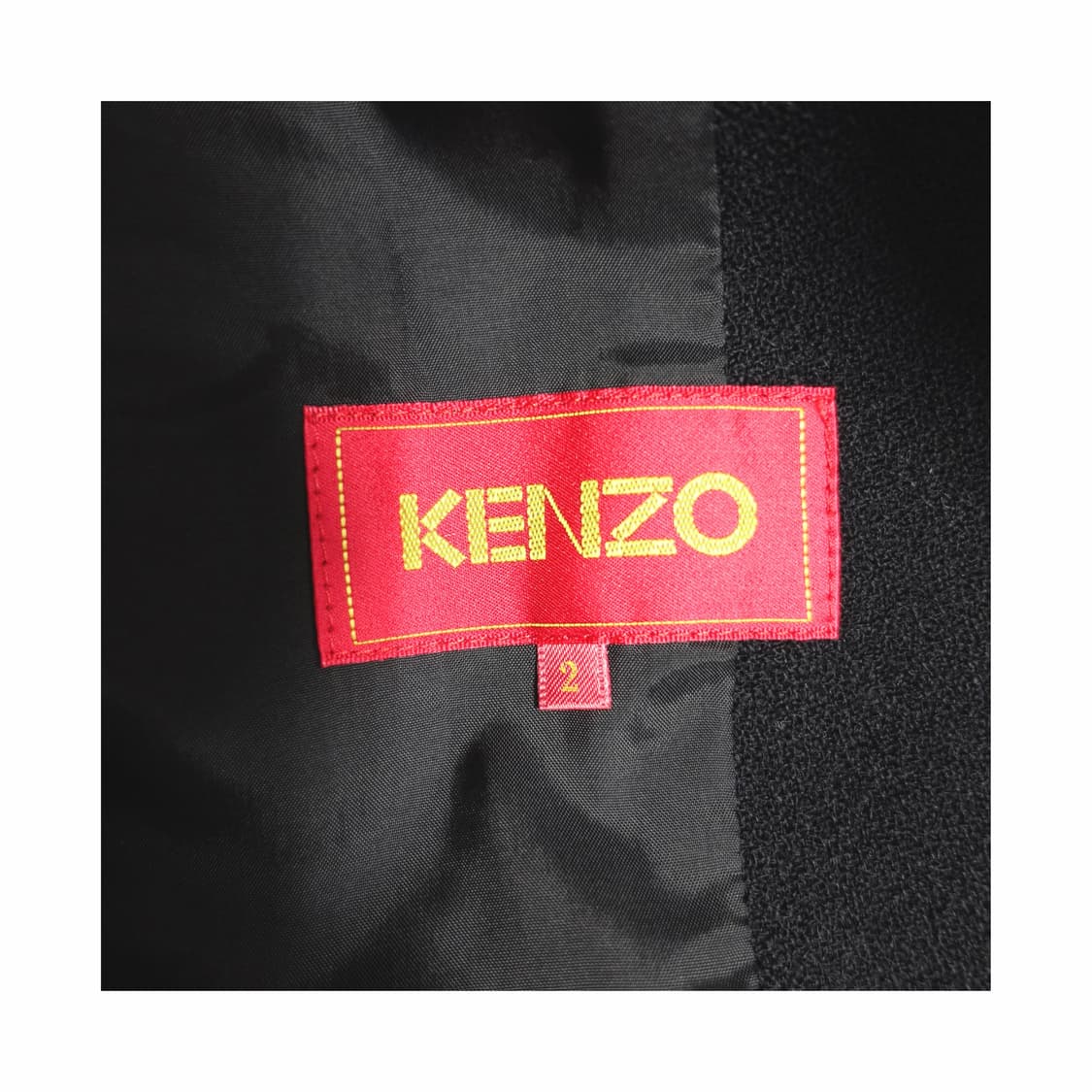 [2,66~77]KENZO 겐조 울혼방 클래식 브레스티드 자켓 상품이미지7