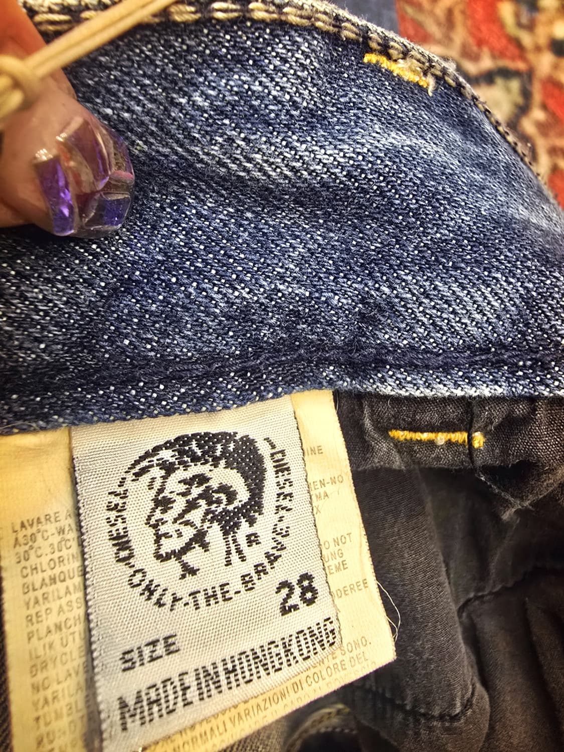 디젤(Diesel) 자탄(Zathan)부츠컷 데님팬츠 상품이미지3