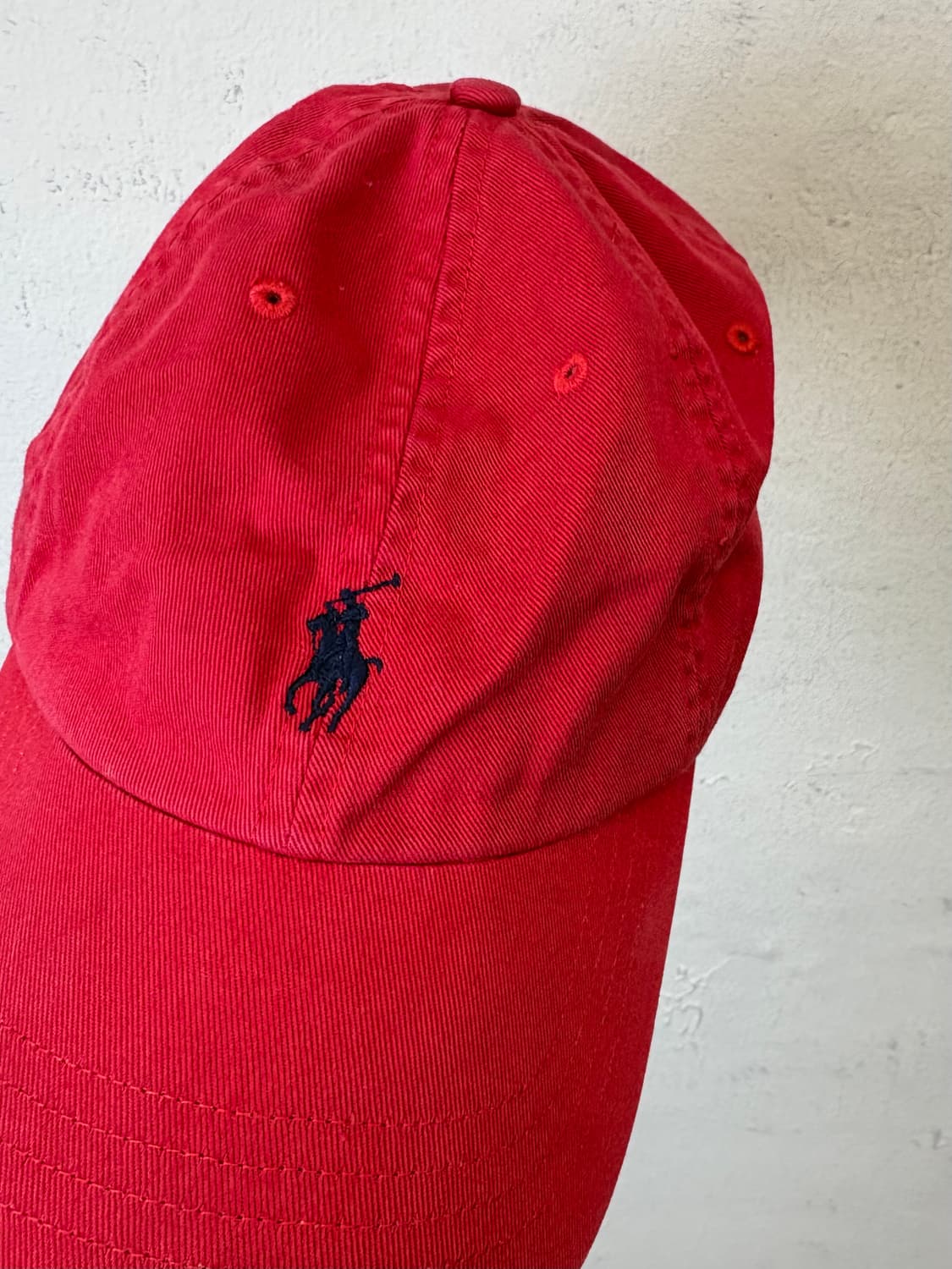 폴로랄프로렌 포니 로고 레드 볼캡 상품이미지2