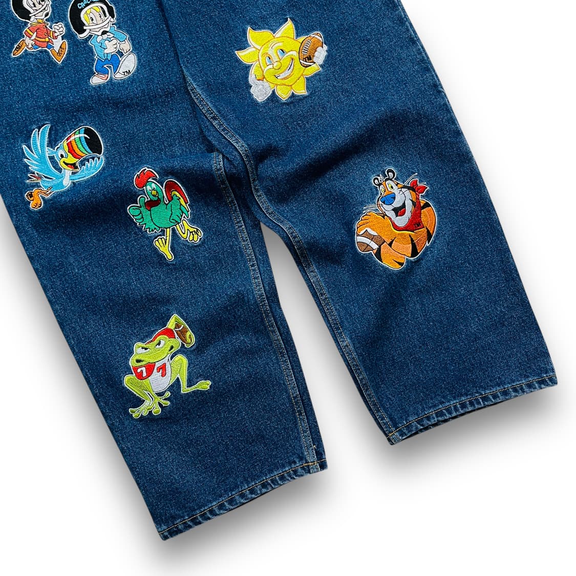 위켄더스 x 켈로그 H.O.F 패치 데님 팬츠 상품이미지3