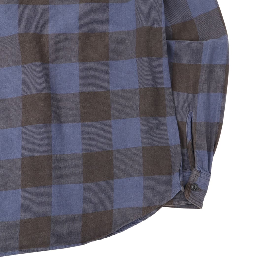 데님앤서플라이 네이비 플란넬 체크 셔츠 상품이미지7