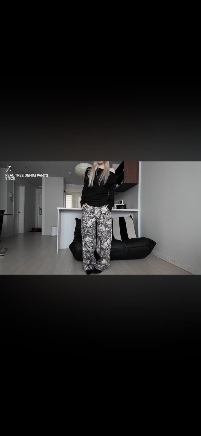 ERTR 니들 콜라보 리얼트리 팬츠 상품이미지6