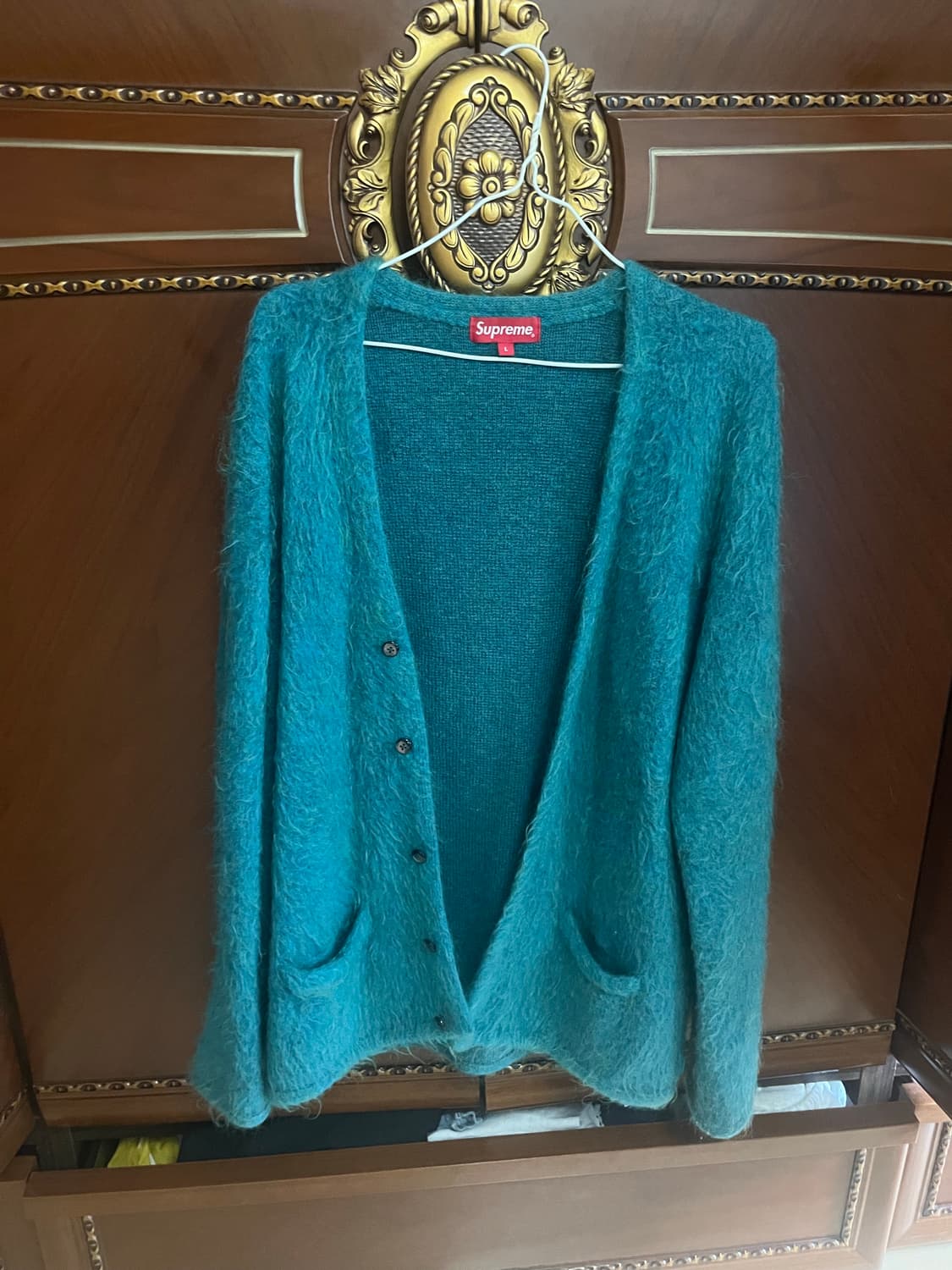 슈프림 모헤어 가디건 상품이미지1