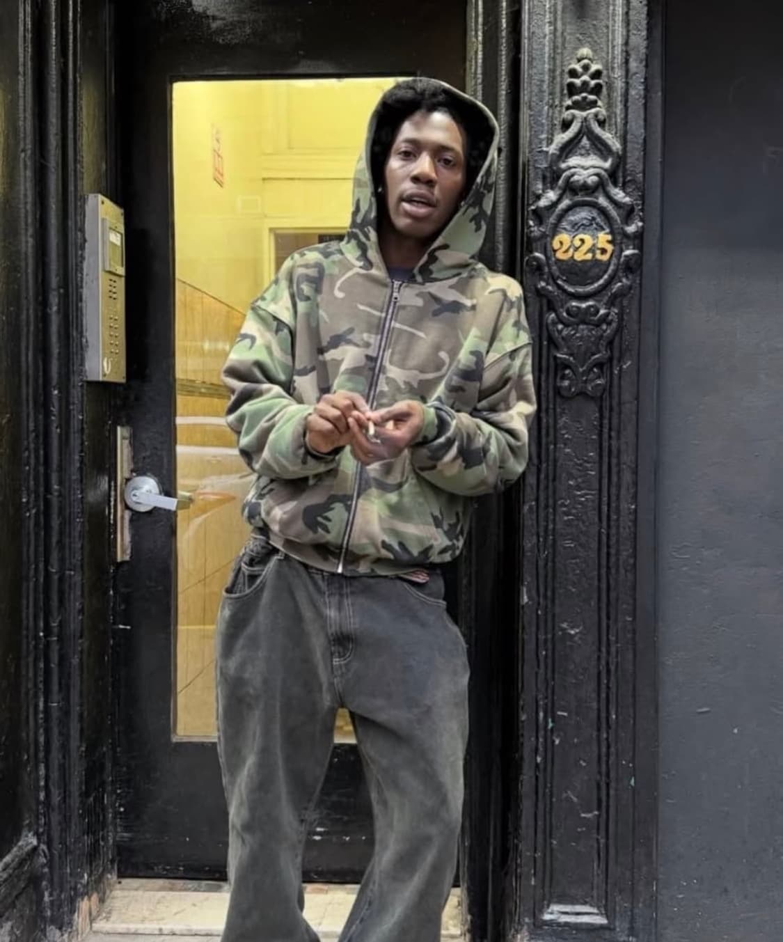 zicmade 카모 후드집업 L 상품이미지4