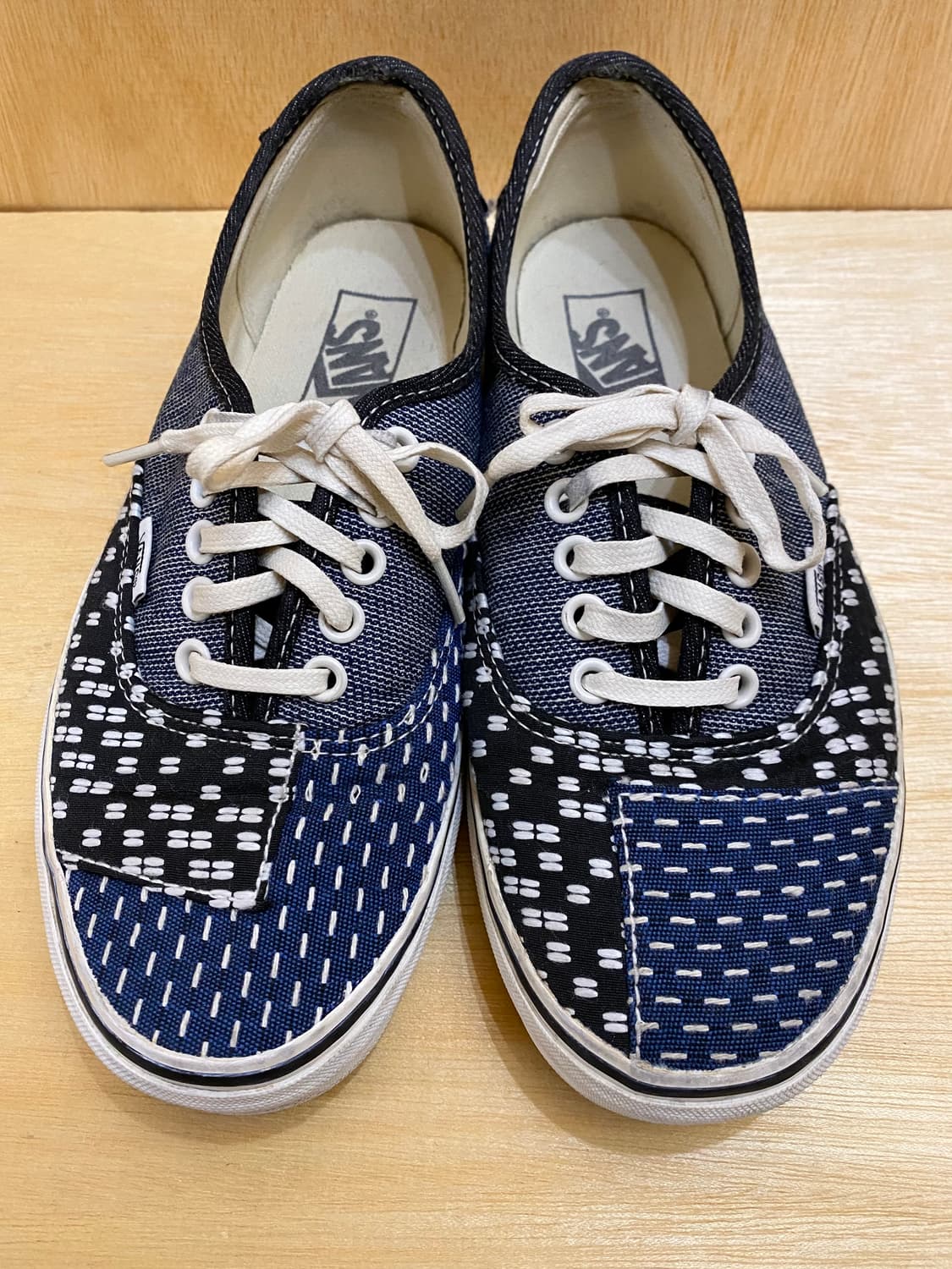 VANS sashiko sneakers 반스 사시코 패치워크 스니커즈 상품이미지2