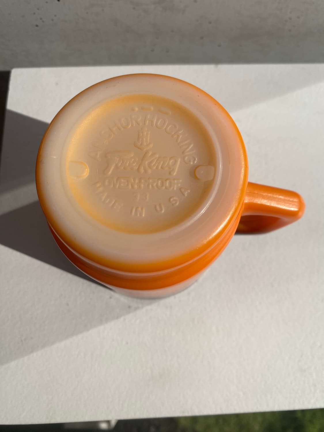 Fire king  Orange coffee mug stackable 상품이미지3