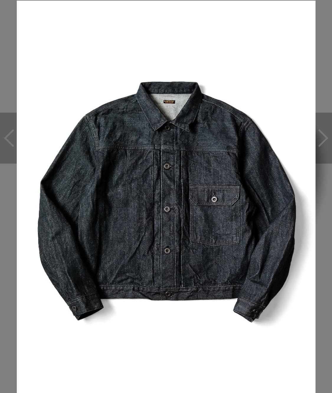 캐피탈 14온즈 퍼스트데님자켓 5,6 사이즈 상품이미지1