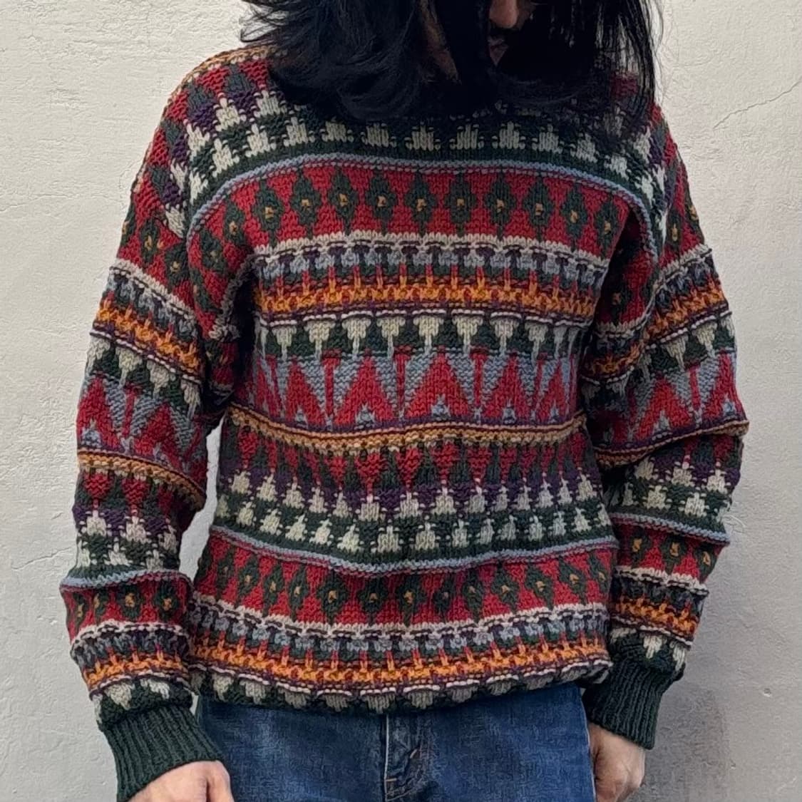 올드 영국 글렌오버 울 스웨터 상품이미지9