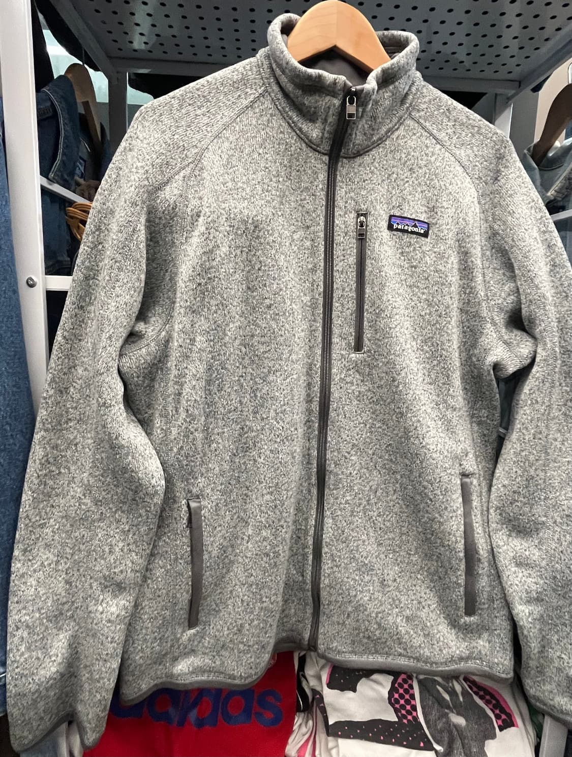 파타고니아 그레이 후리스 집업 상품이미지3