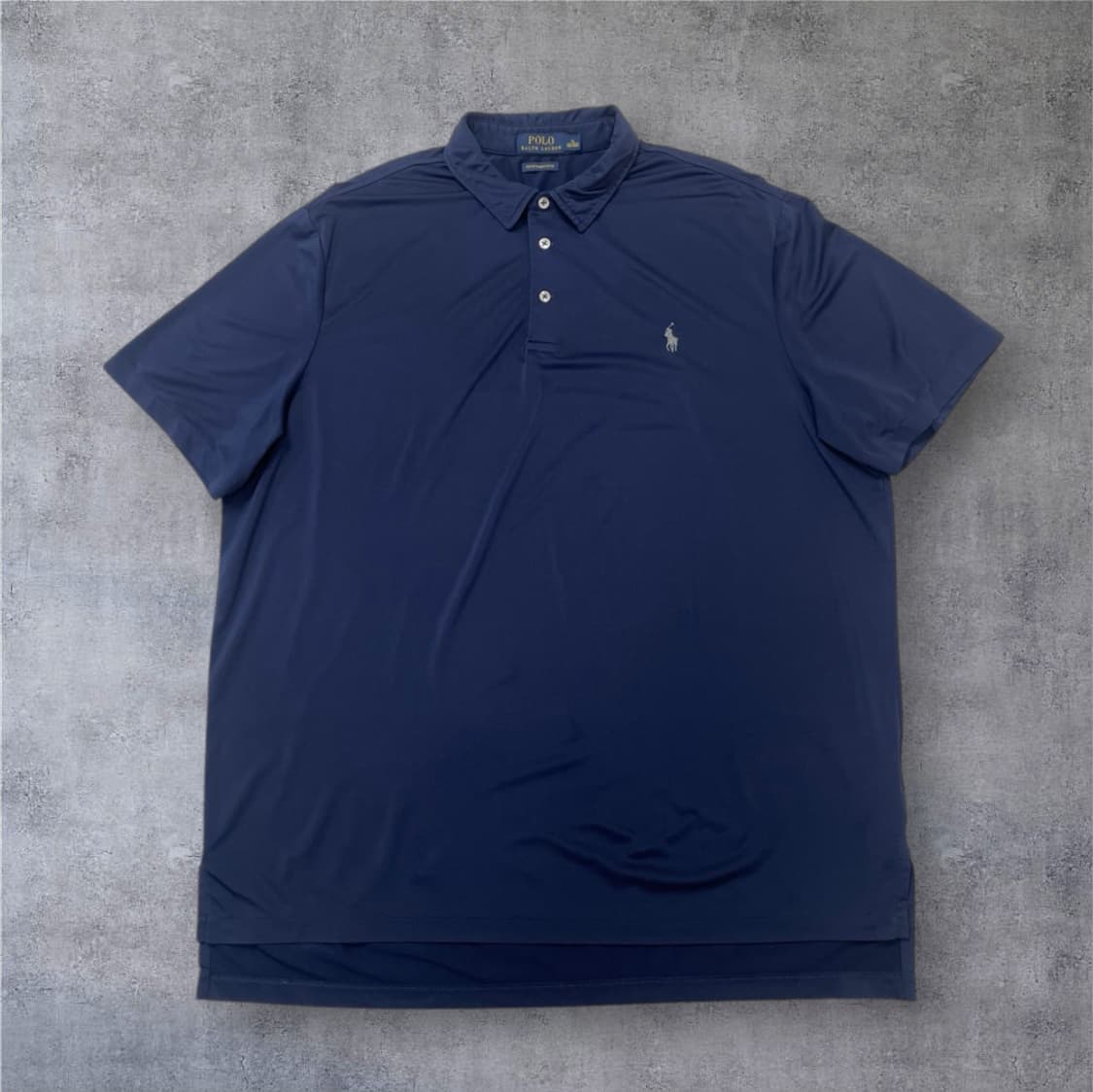 폴로 랄프로렌 네이비 퍼포먼스 기능성 반팔 카라티 XL 상품이미지1