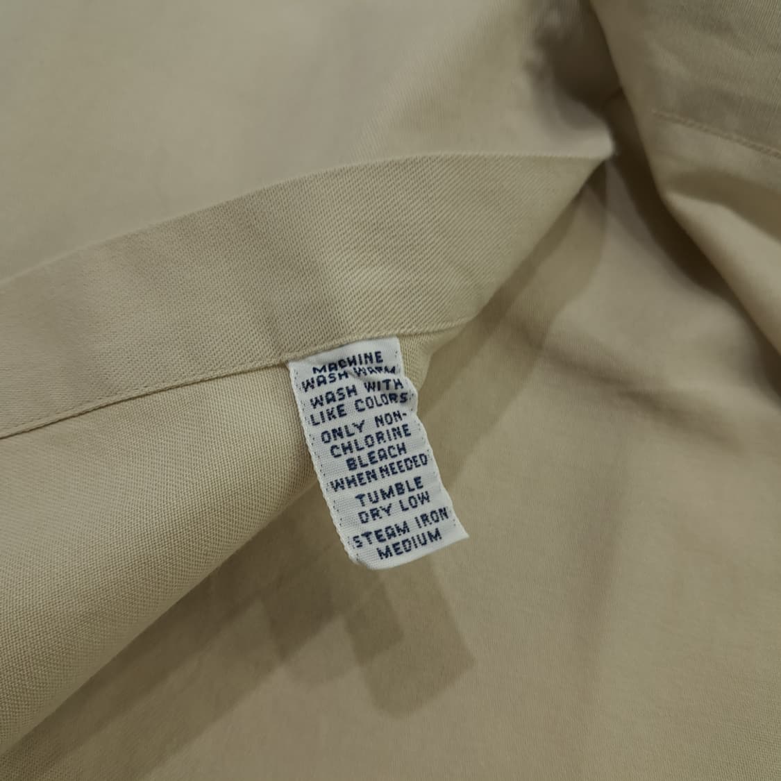 Co581 2XL 폴로 랄프로렌 베이지 반팔 셔츠 남방 상품이미지5