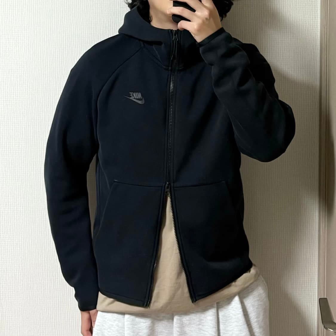 [L] Nike 나이키 테크팩 다크네이비 투웨이 후드집업 자켓 상품이미지5