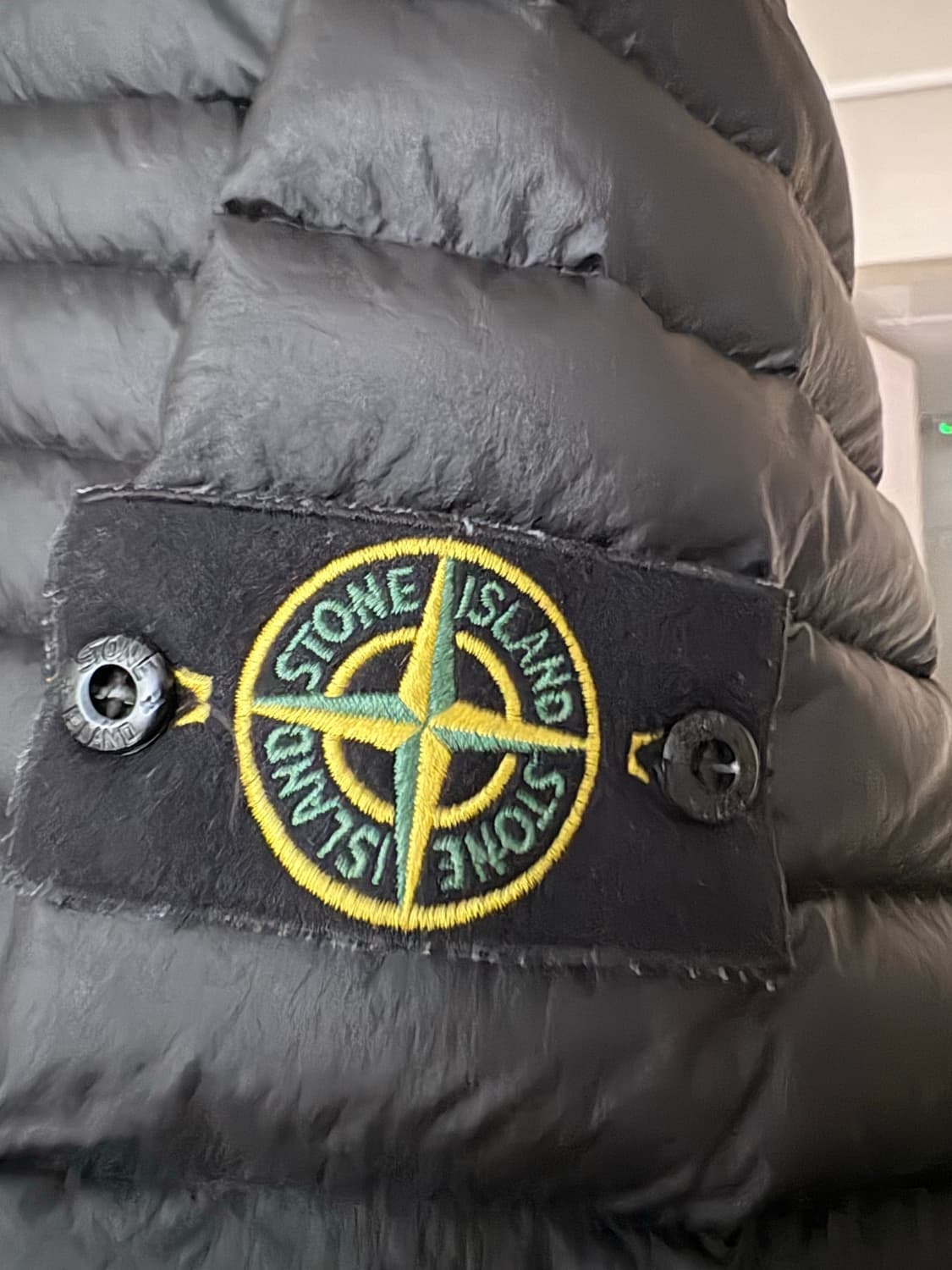 스톤아일랜드 경량패딩 블랙 상품이미지2