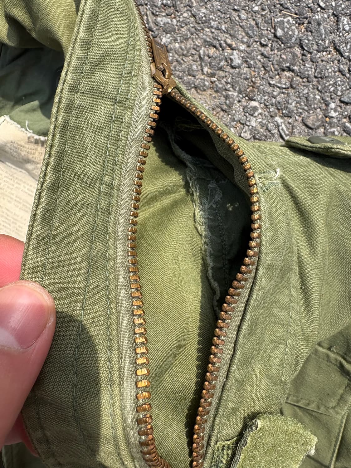 오리지널 m65 필드자켓 3세대 B213 상품이미지6