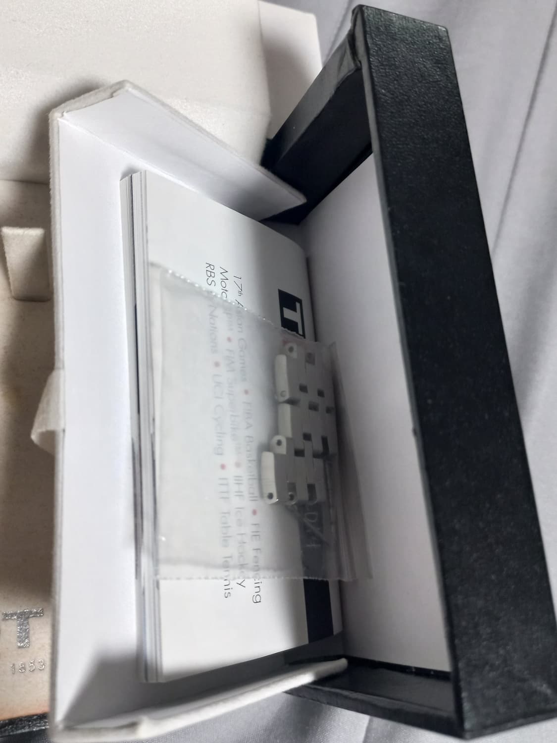 (새상품급) 티쏘 크로노 시계 실버 상품이미지6
