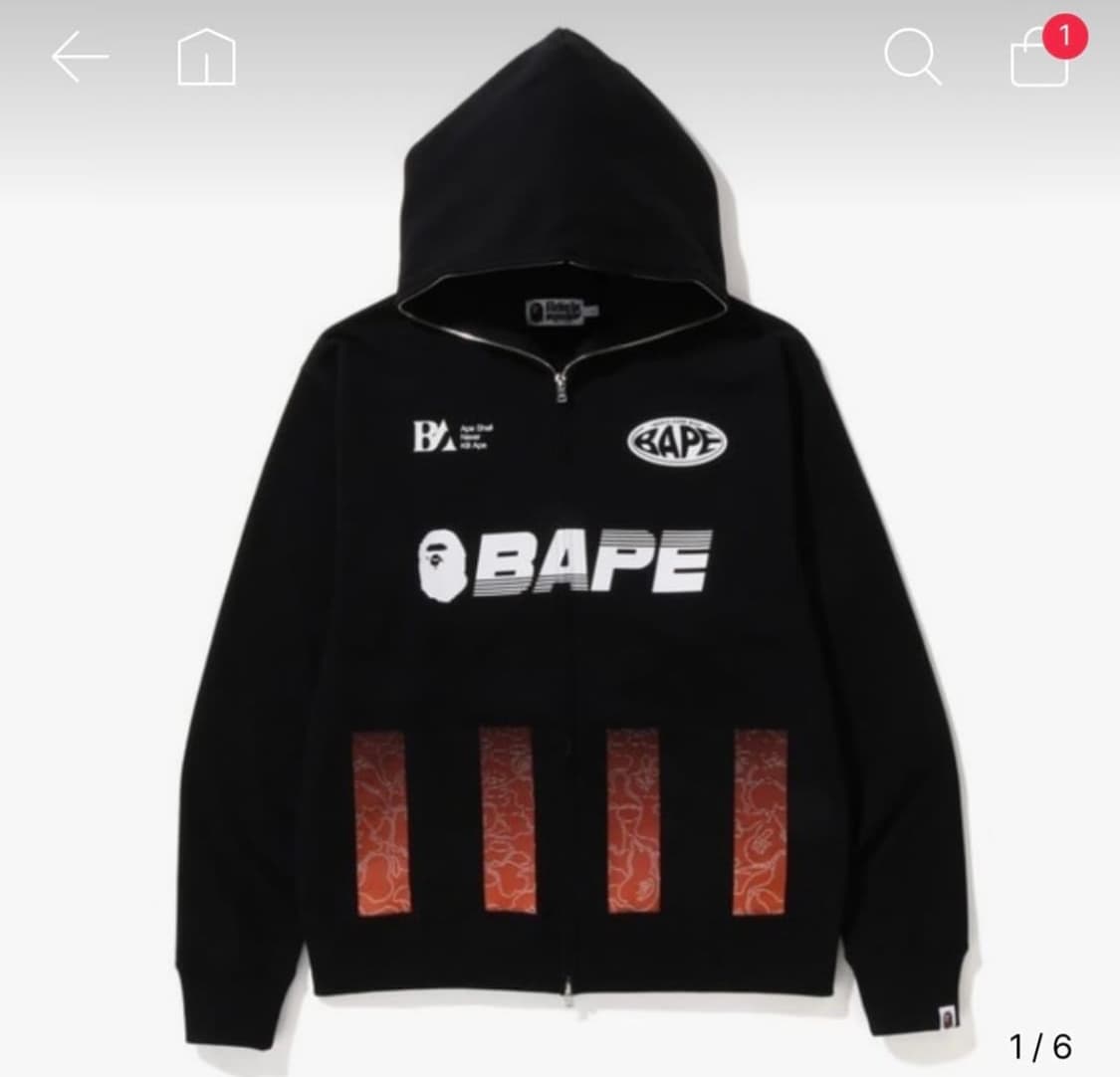 베이프 후드집업 상품이미지1