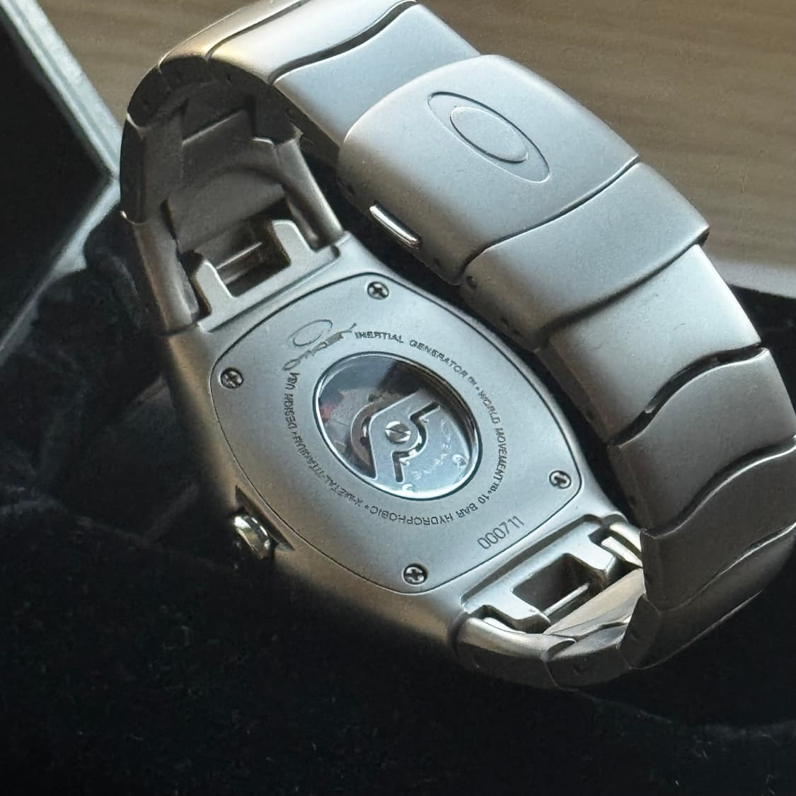 오클리 타임밤 아이콘 블루 시계 상품이미지4