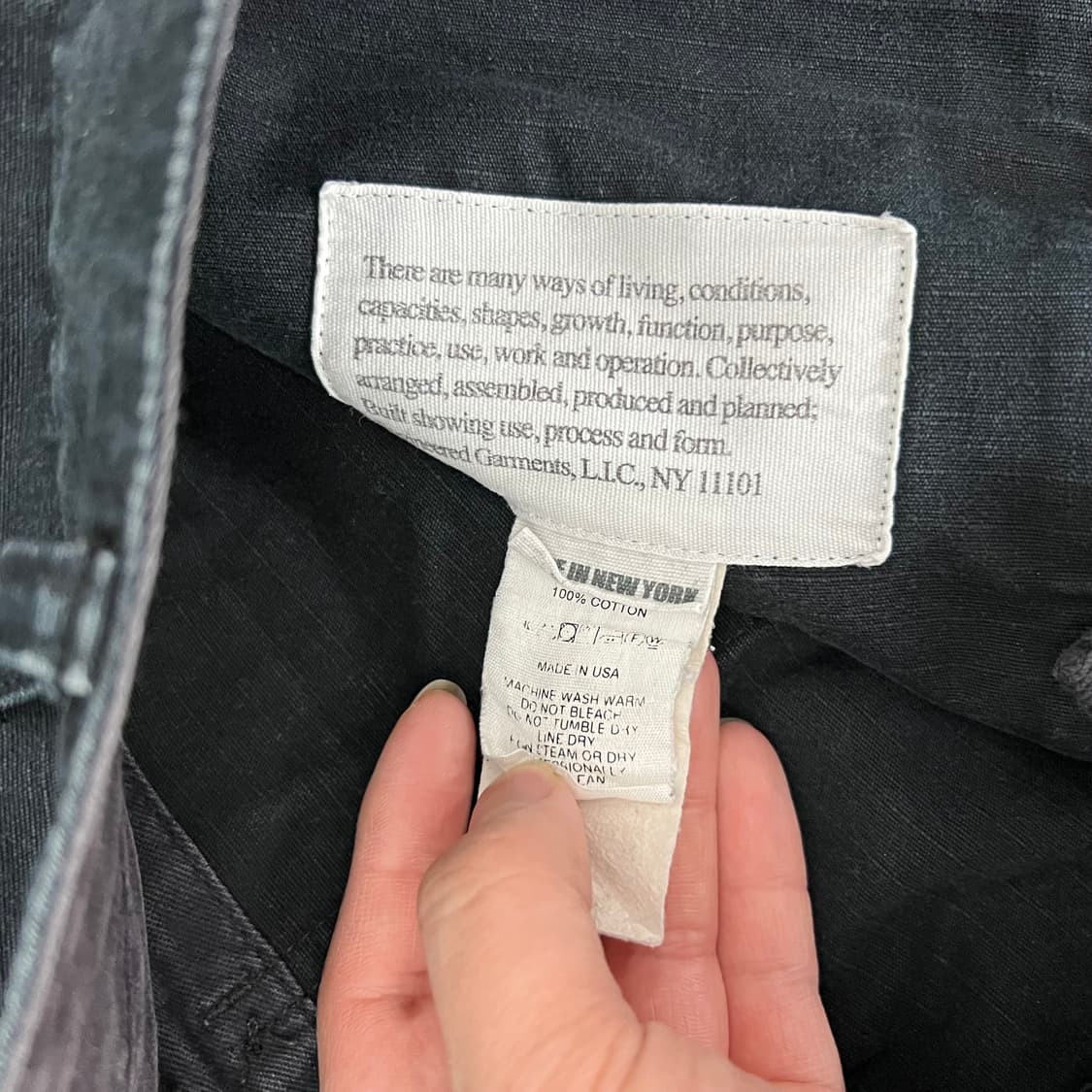 엔지니어드 가먼츠 디테일 포켓 퍼티그 데님 워크 팬츠 상품이미지6