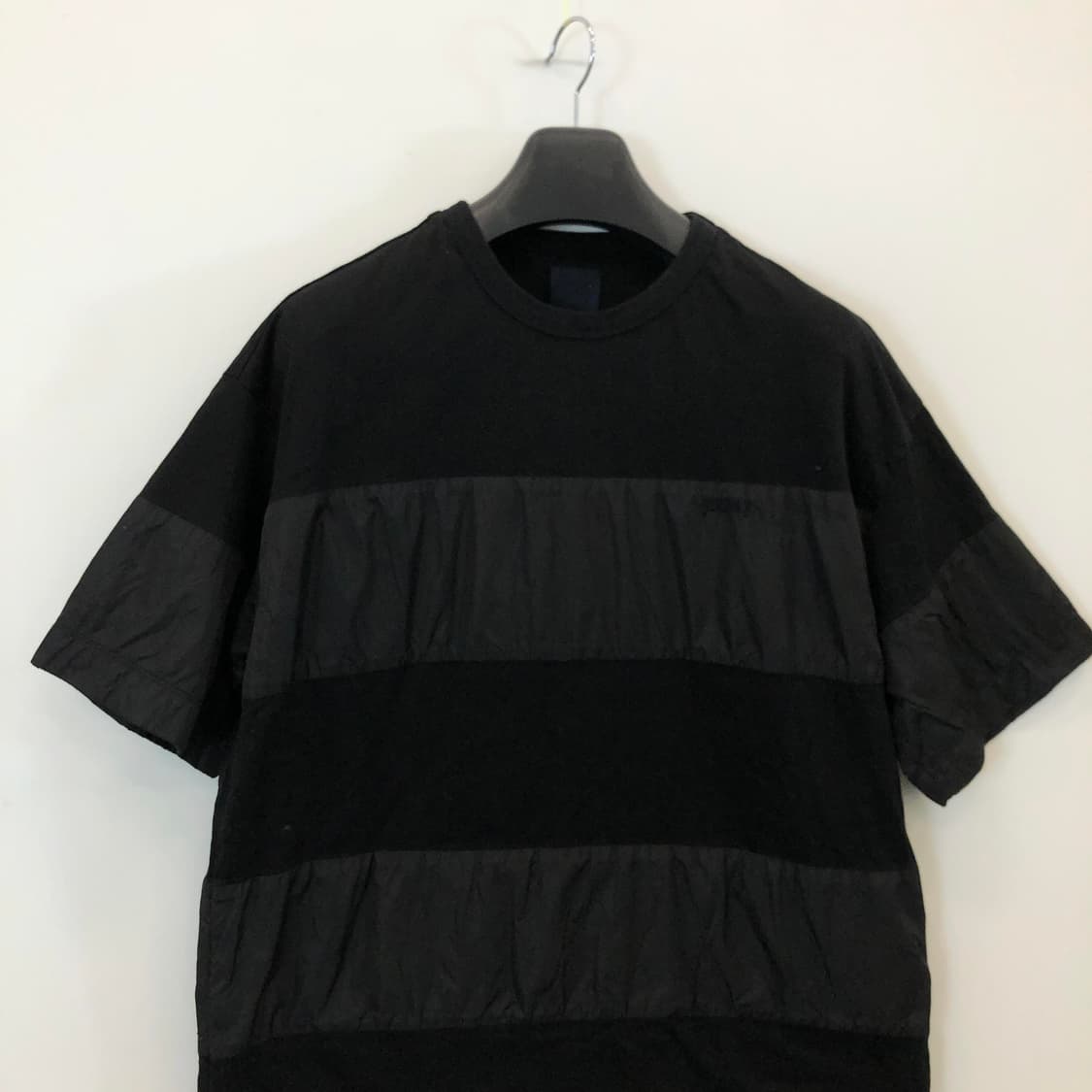 juun.j 준지 우븐 단가라 오버반팔 90-95 상품이미지3