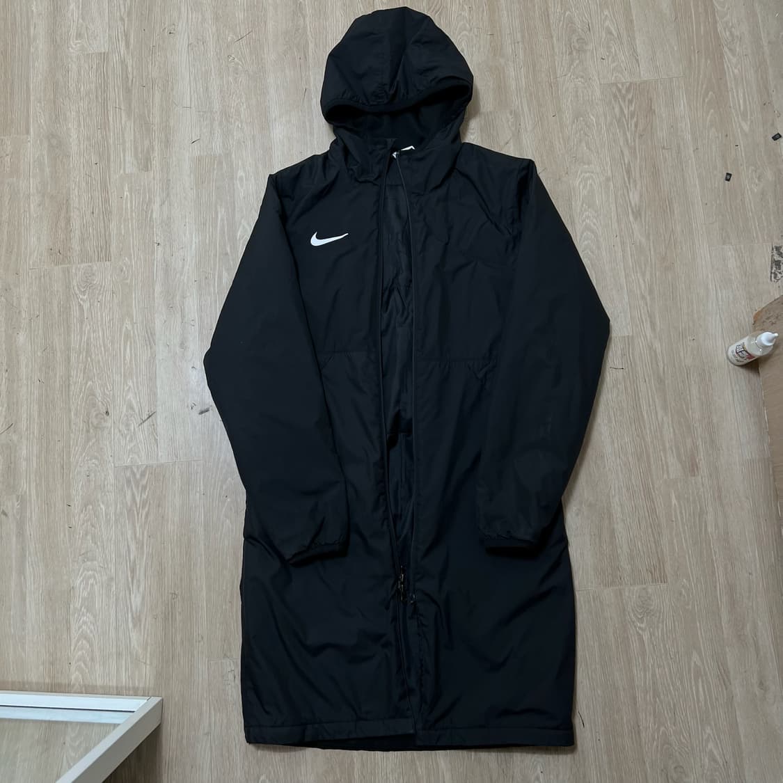 나이키 스우시 후드 경량 롱패딩 S/90  상품이미지1