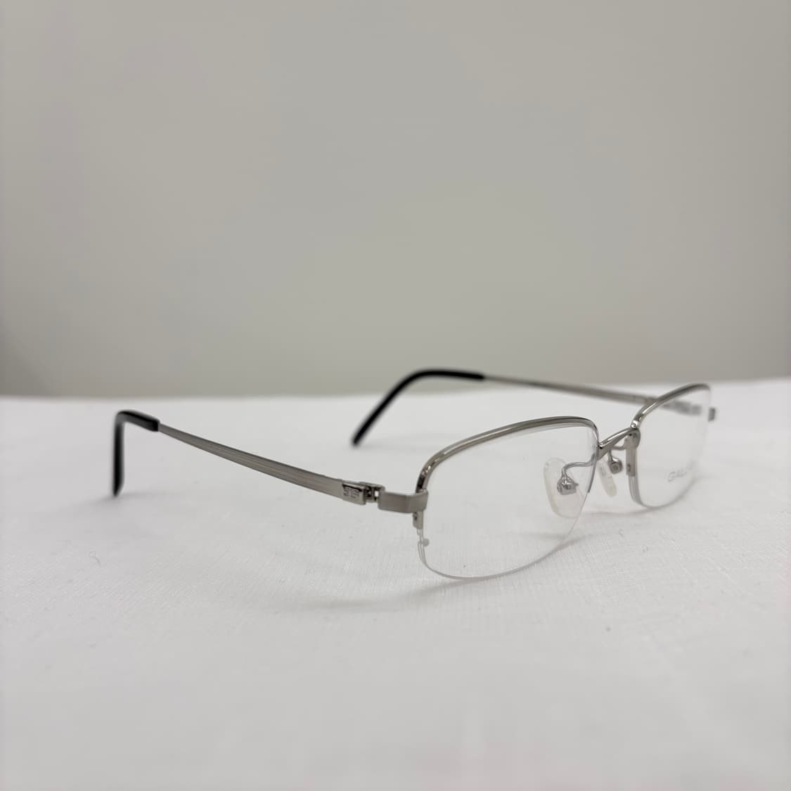 GALLAN 실버 스퀘어 반무테 상품이미지3