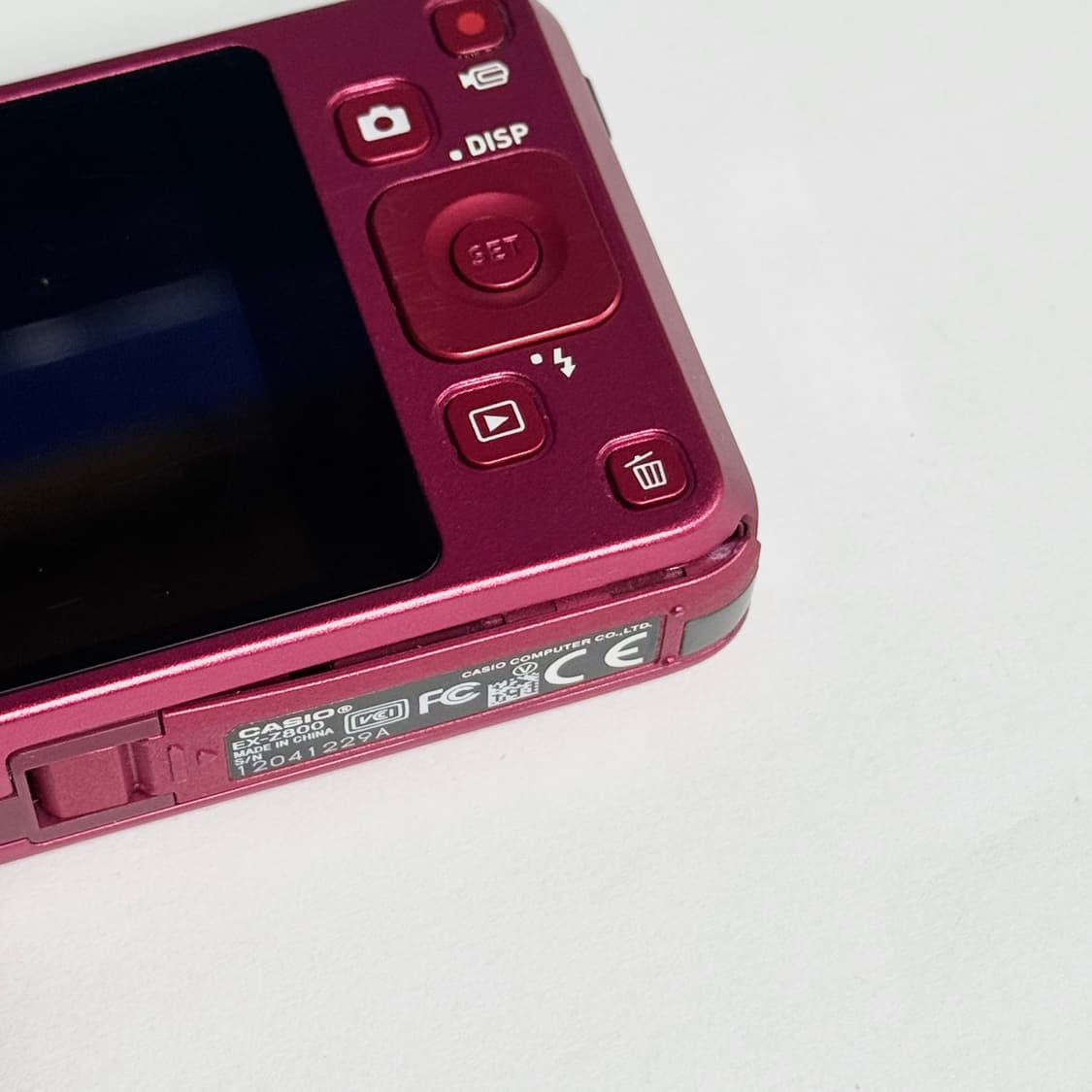 작례있음)🩵카시오 엑슬림 z800 Casio Exilim EX-Z800 상품이미지6