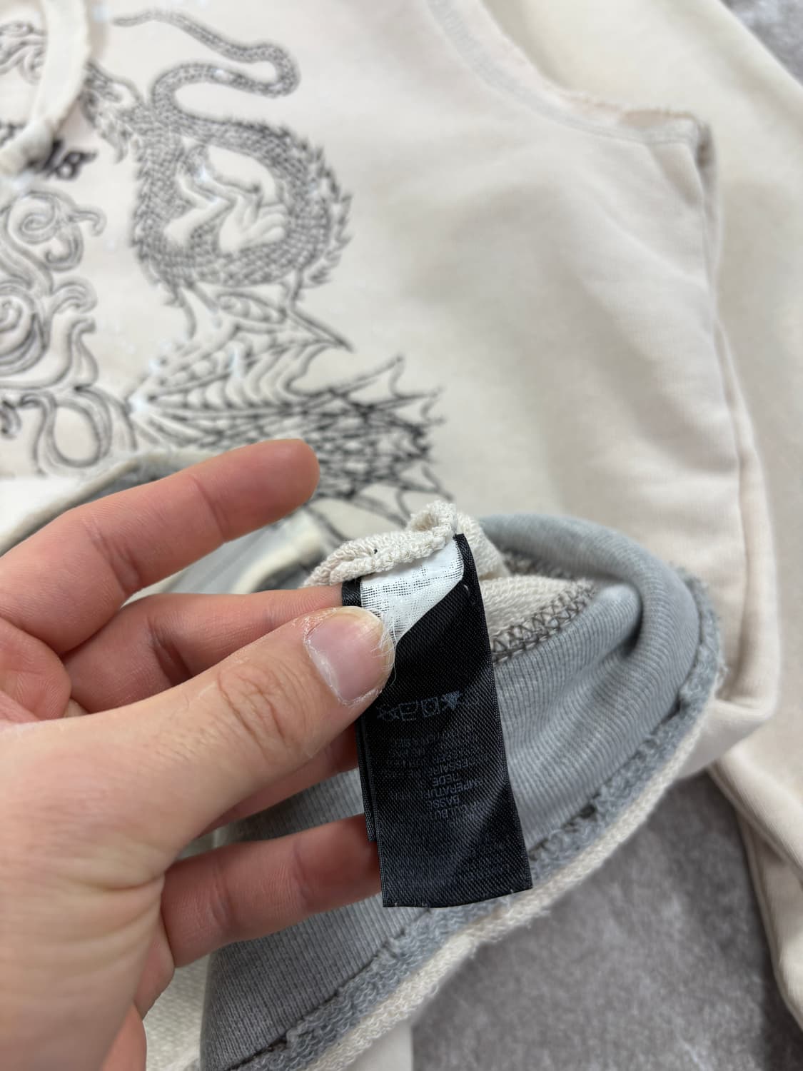 DKNY Vintage Hooded Zip-up    상품이미지5